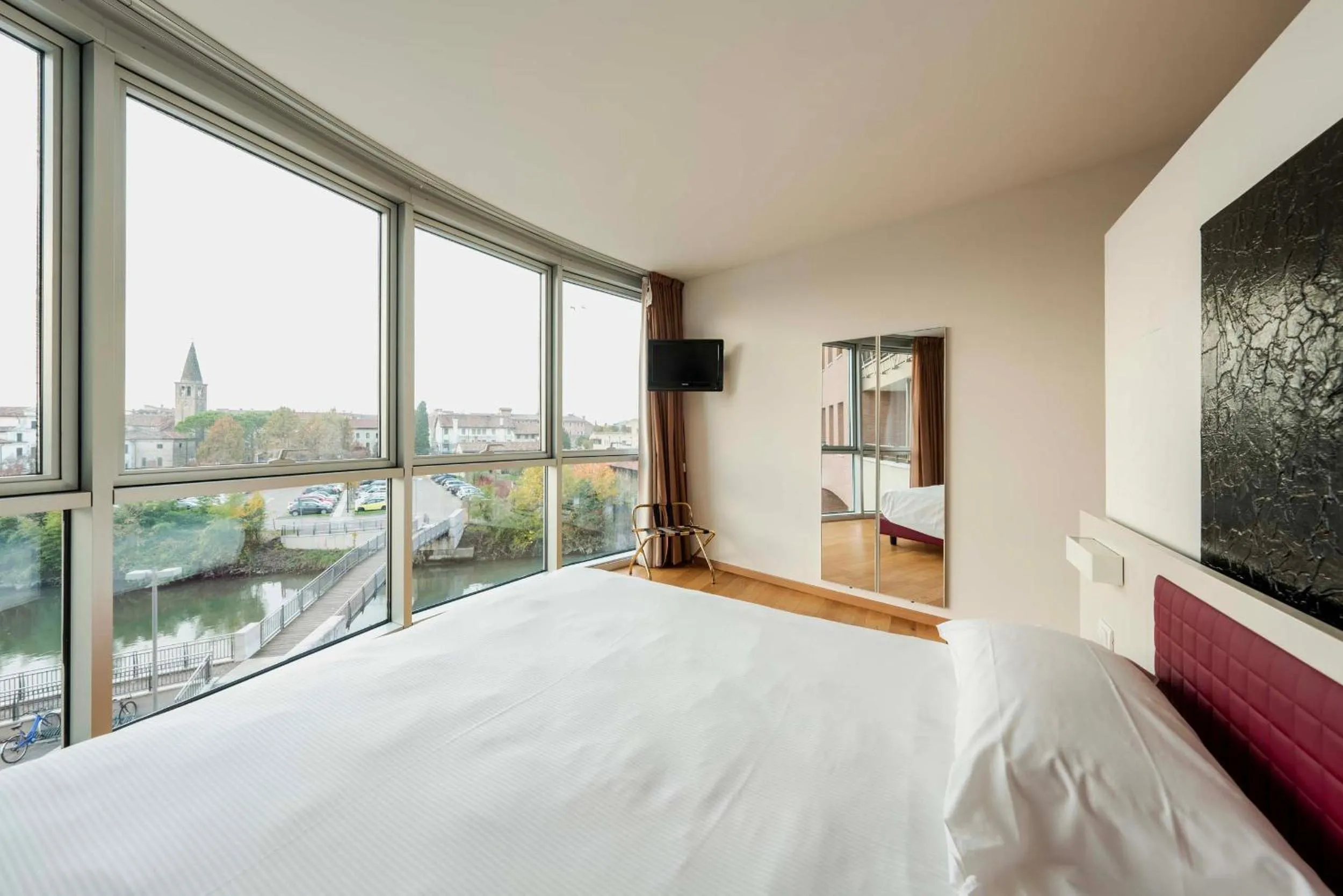 Bed in Portus Appartamenti