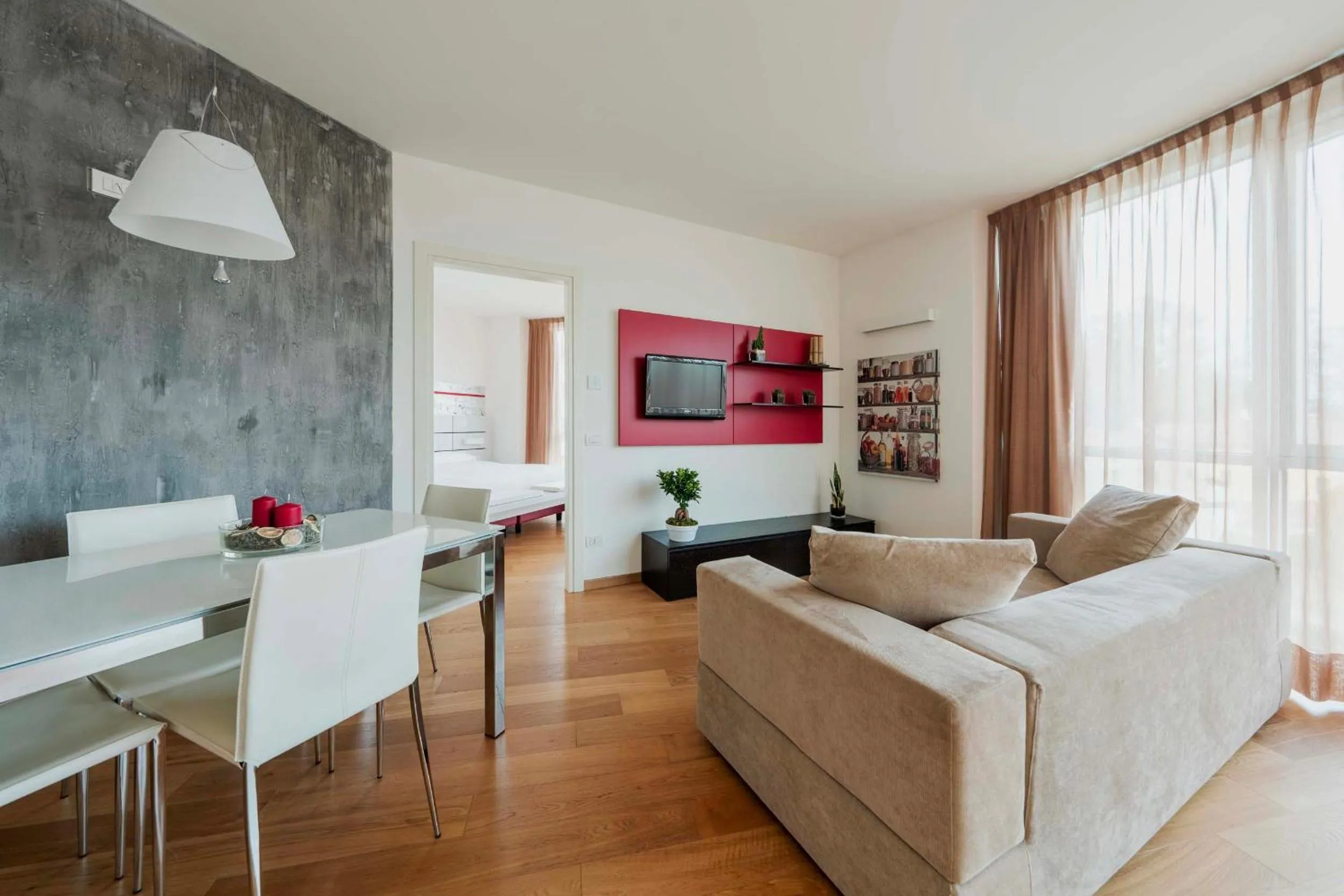 Bed in Portus Appartamenti