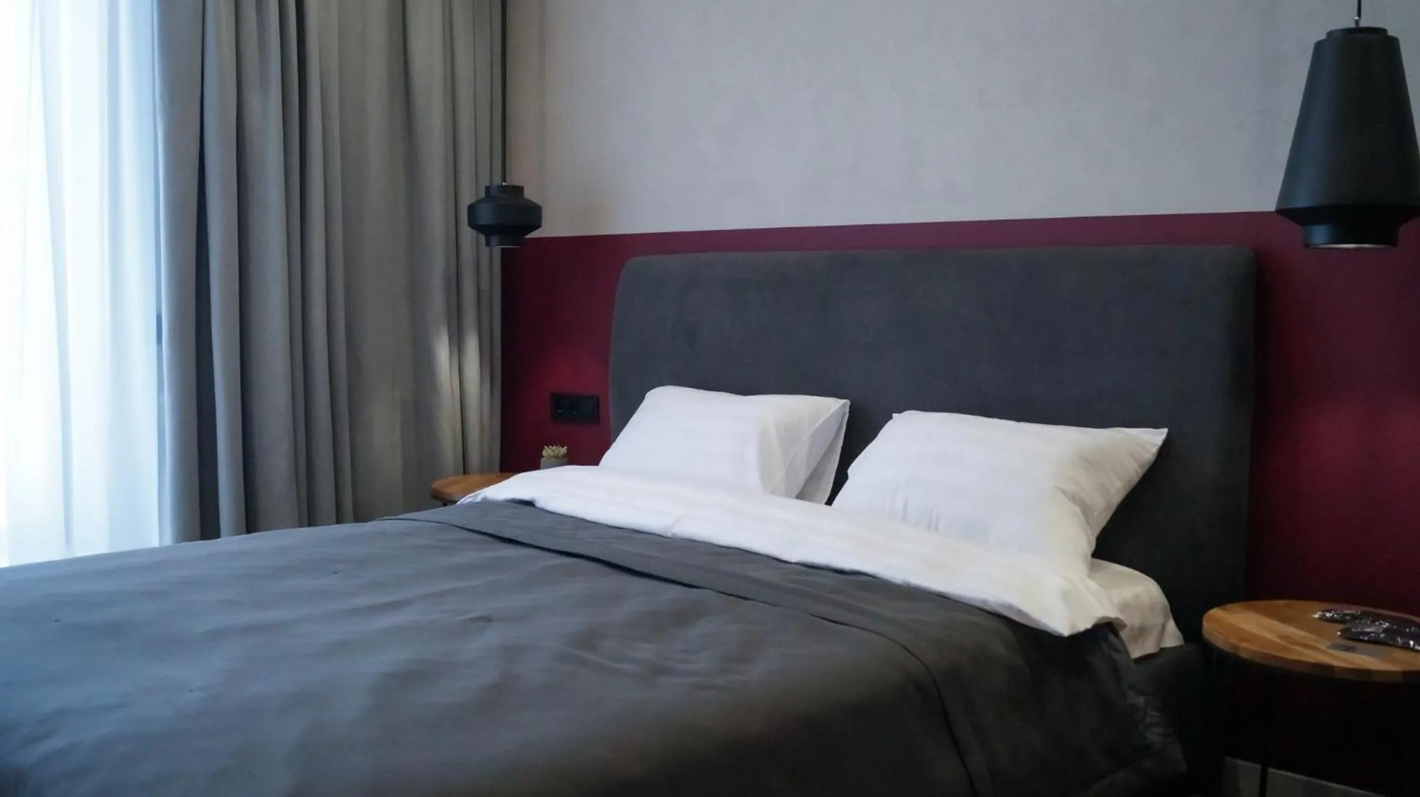 Bed in Kostjukowski apartments Nekrasova 45a