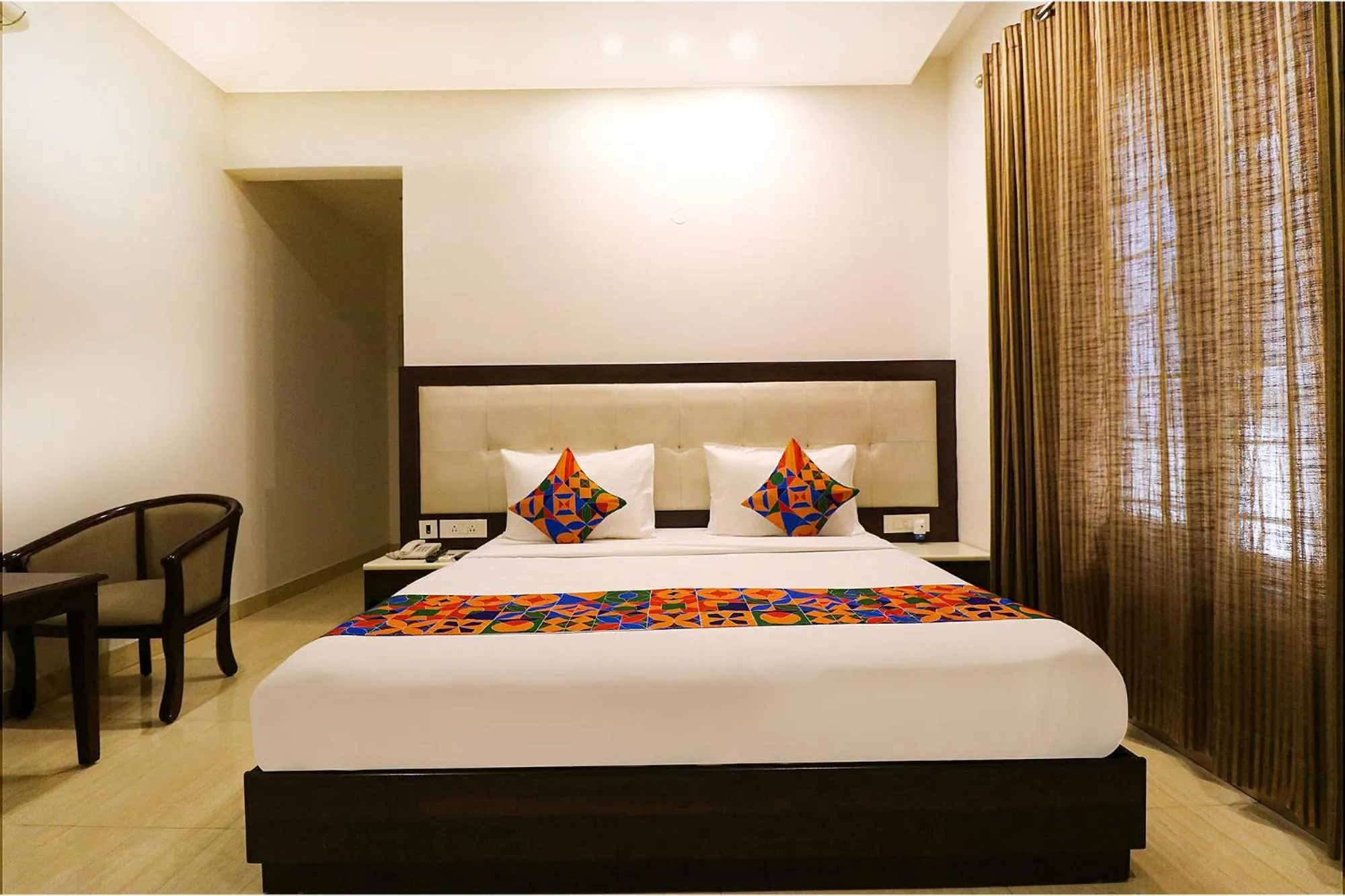 Bed in FabHotel Oyster Villa