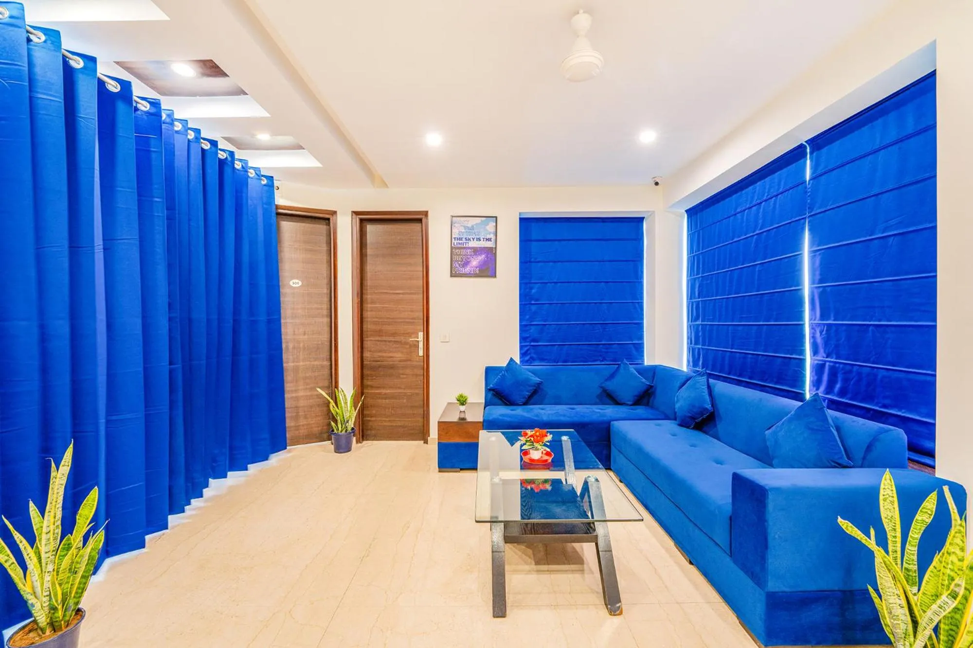 Seating area in FabHotel Oyster Villa