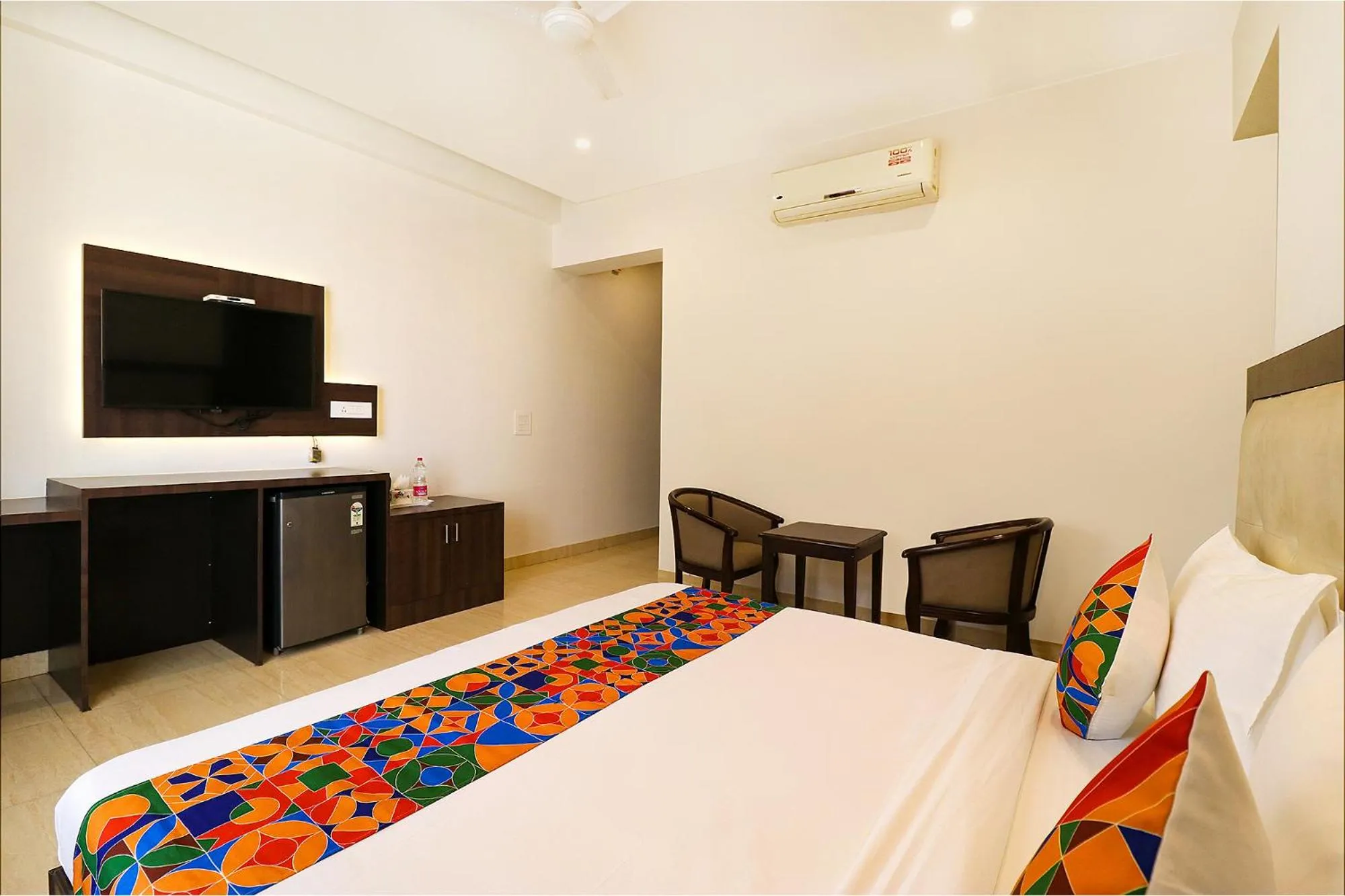 Bedroom, Bed in FabHotel Oyster Villa