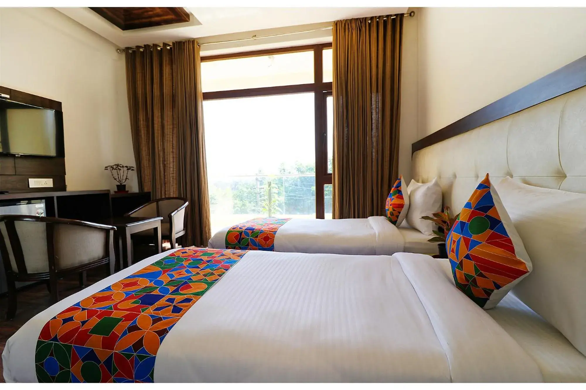 Bedroom, Bed in FabHotel Oyster Villa Bedroom, Bed in FabHotel Oyster Villa