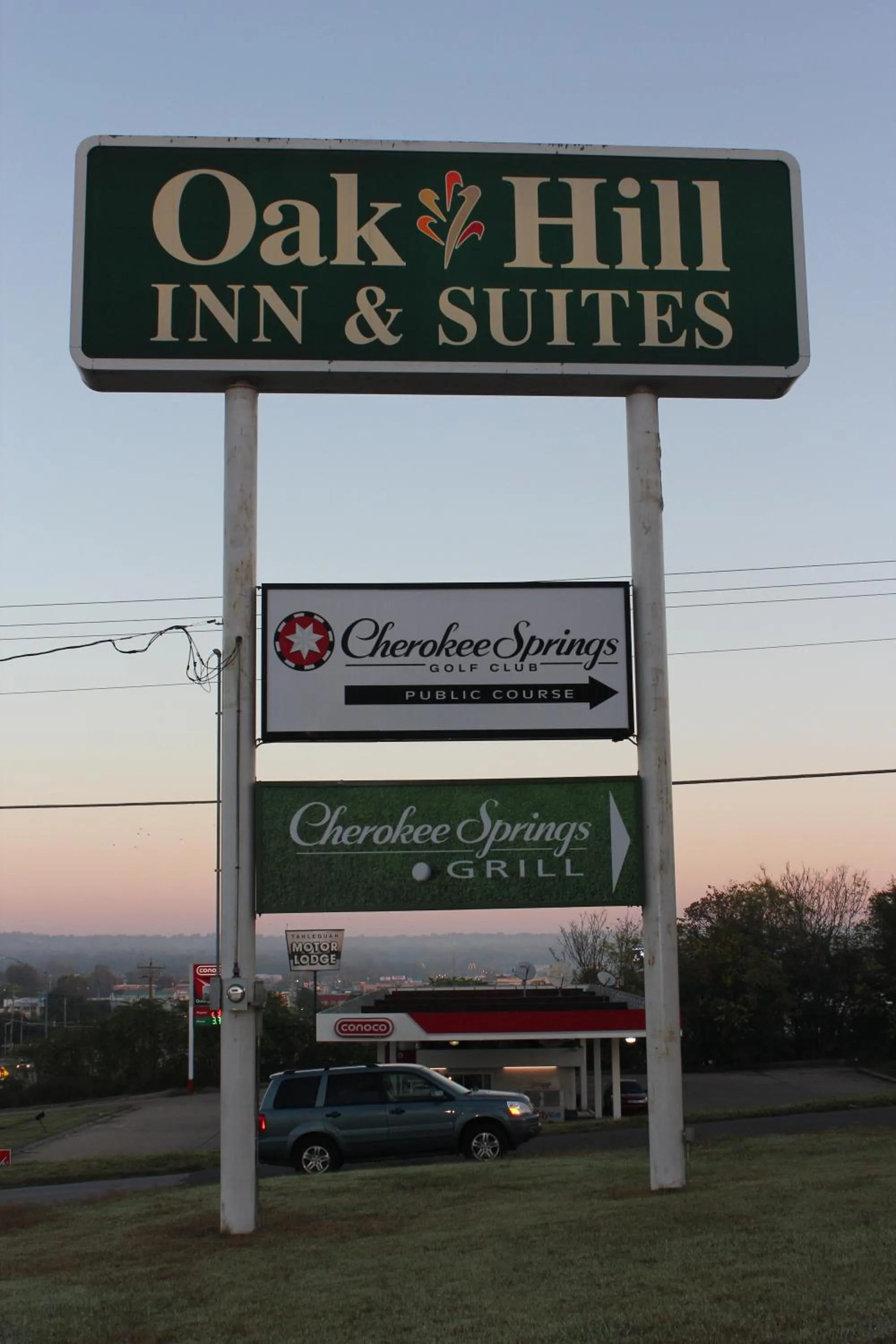 Fishing in Oakhill Inn Tahlequah