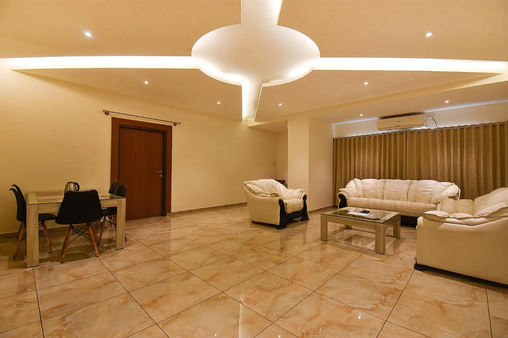 Seating area in FabHotel High Rise - Marathalli