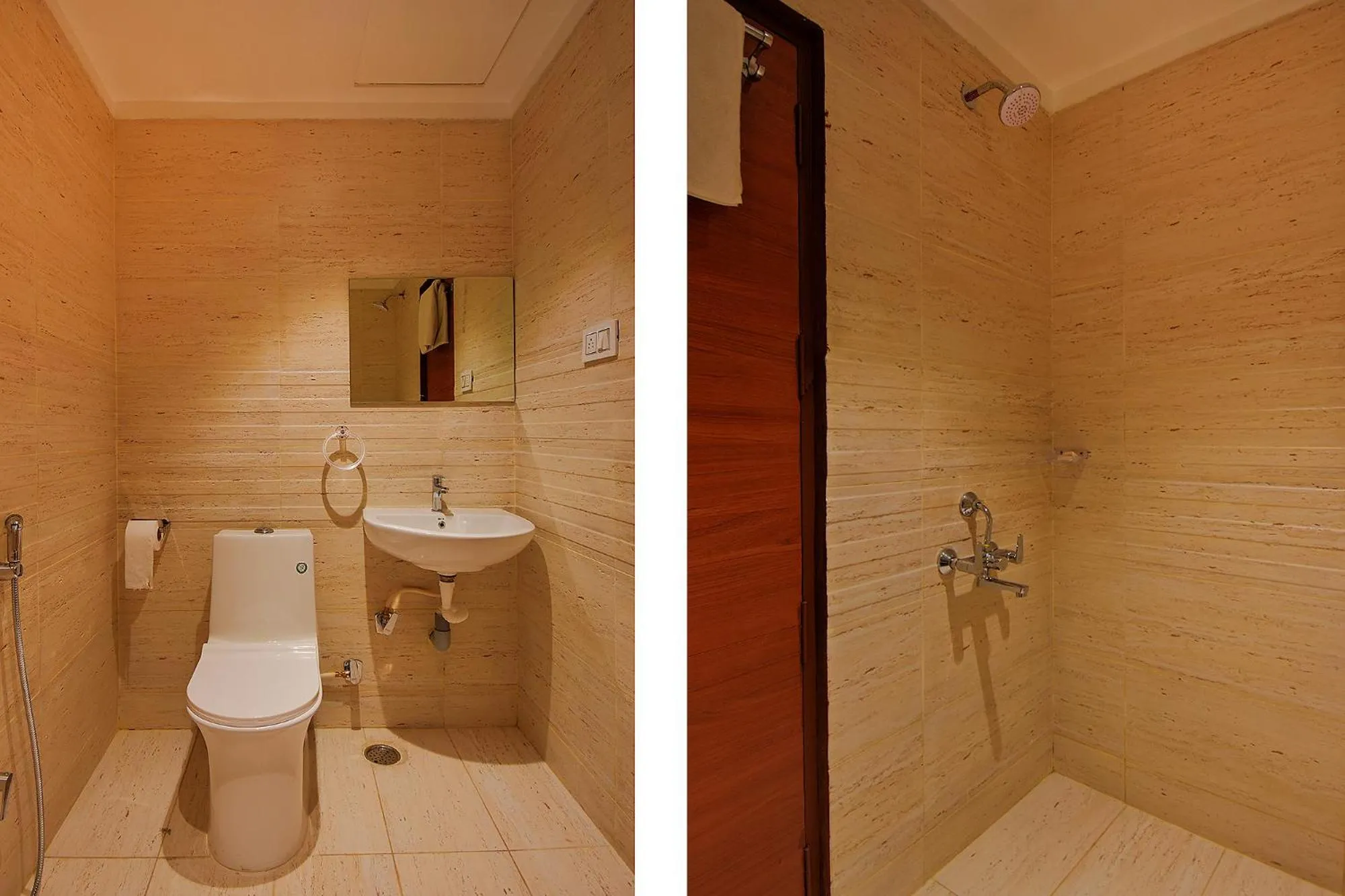 Toilet in FabHotel High Rise - Marathalli