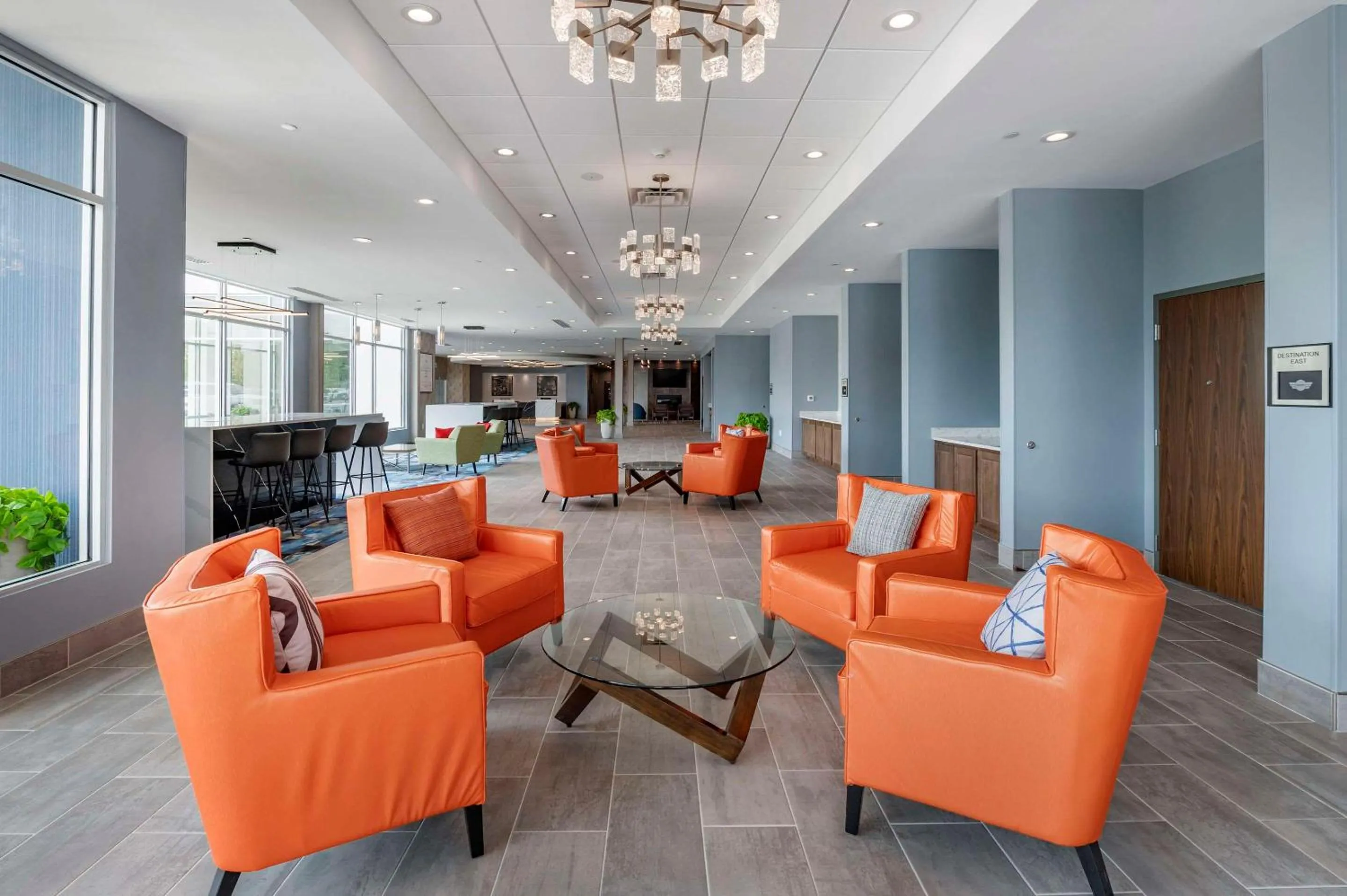 Lobby or reception in Cambria Hotel Nashville Airport