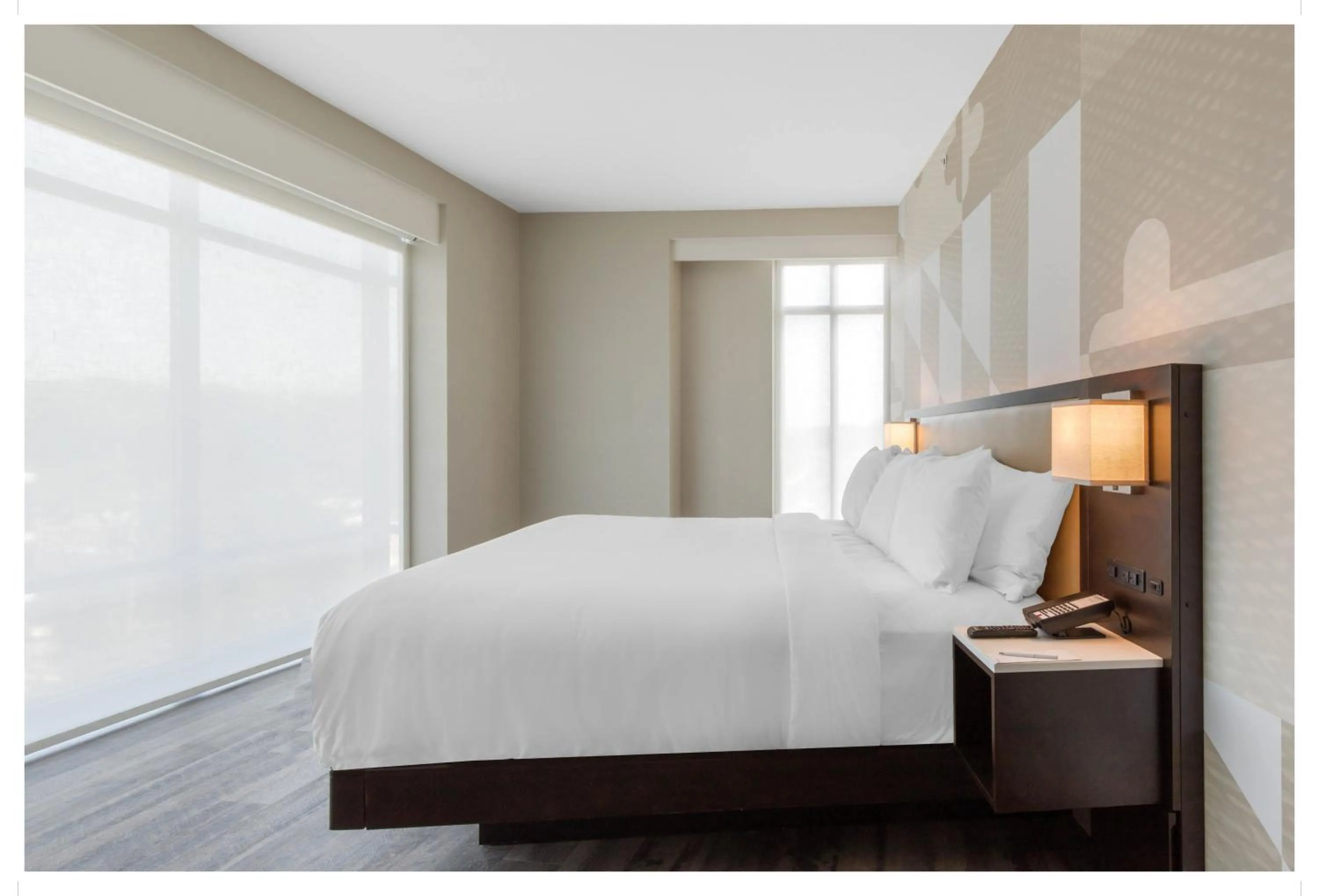 Property building, Bed in Cambria Hotel Nashville Airport