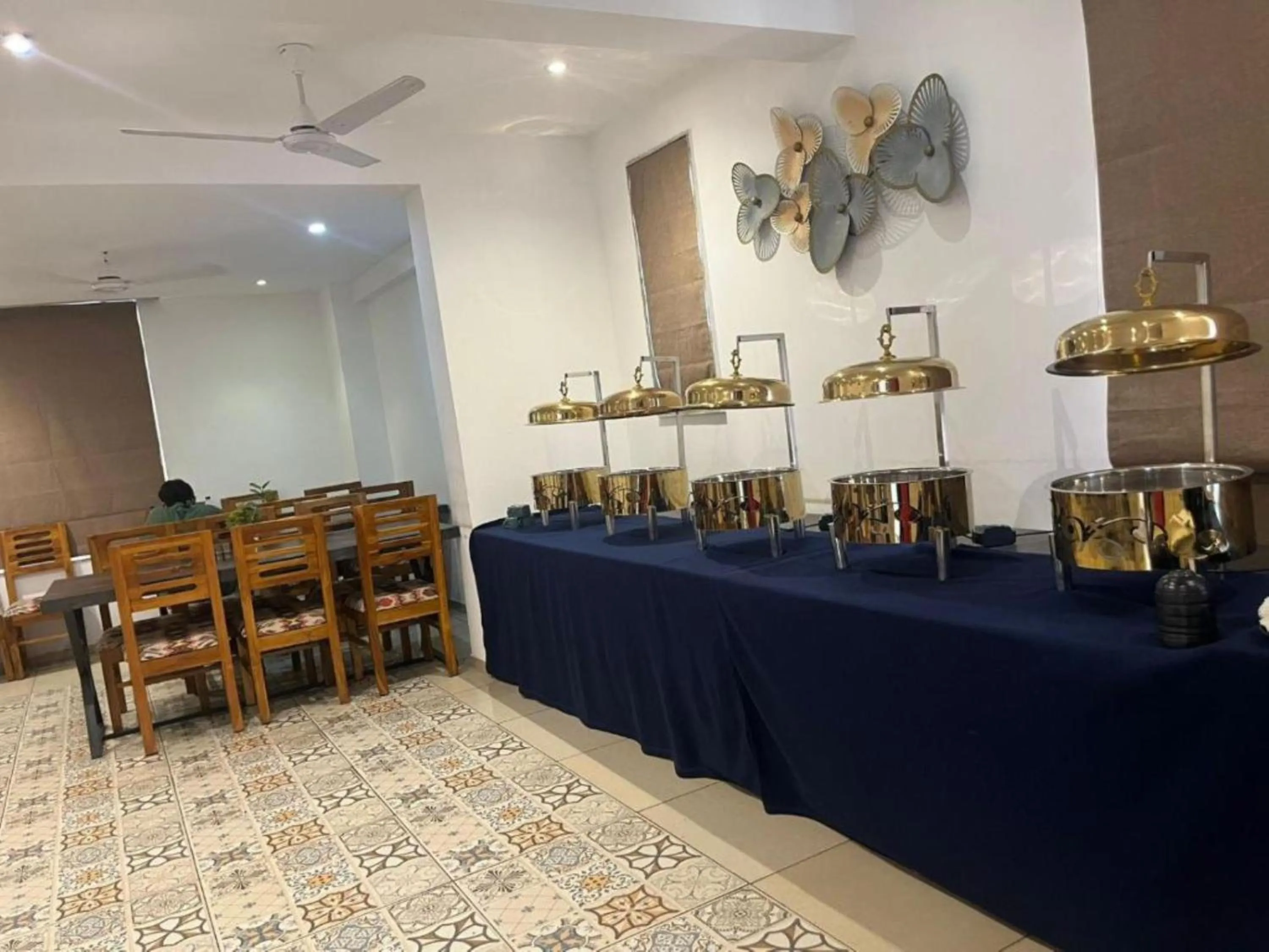 Buffet breakfast in Hotel Sea Sapphire ,Calangute