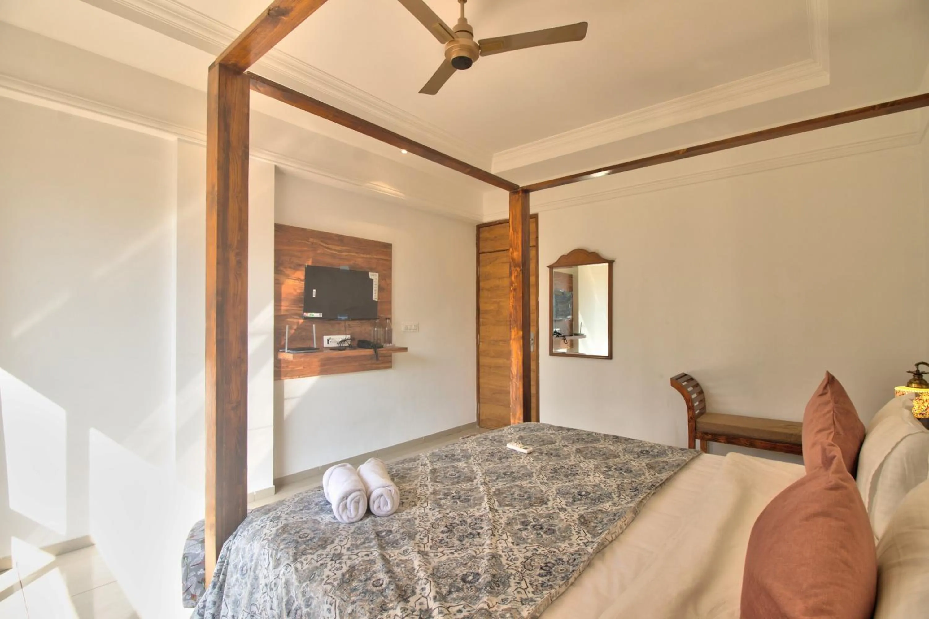 Bed in Hotel Sea Sapphire ,Calangute