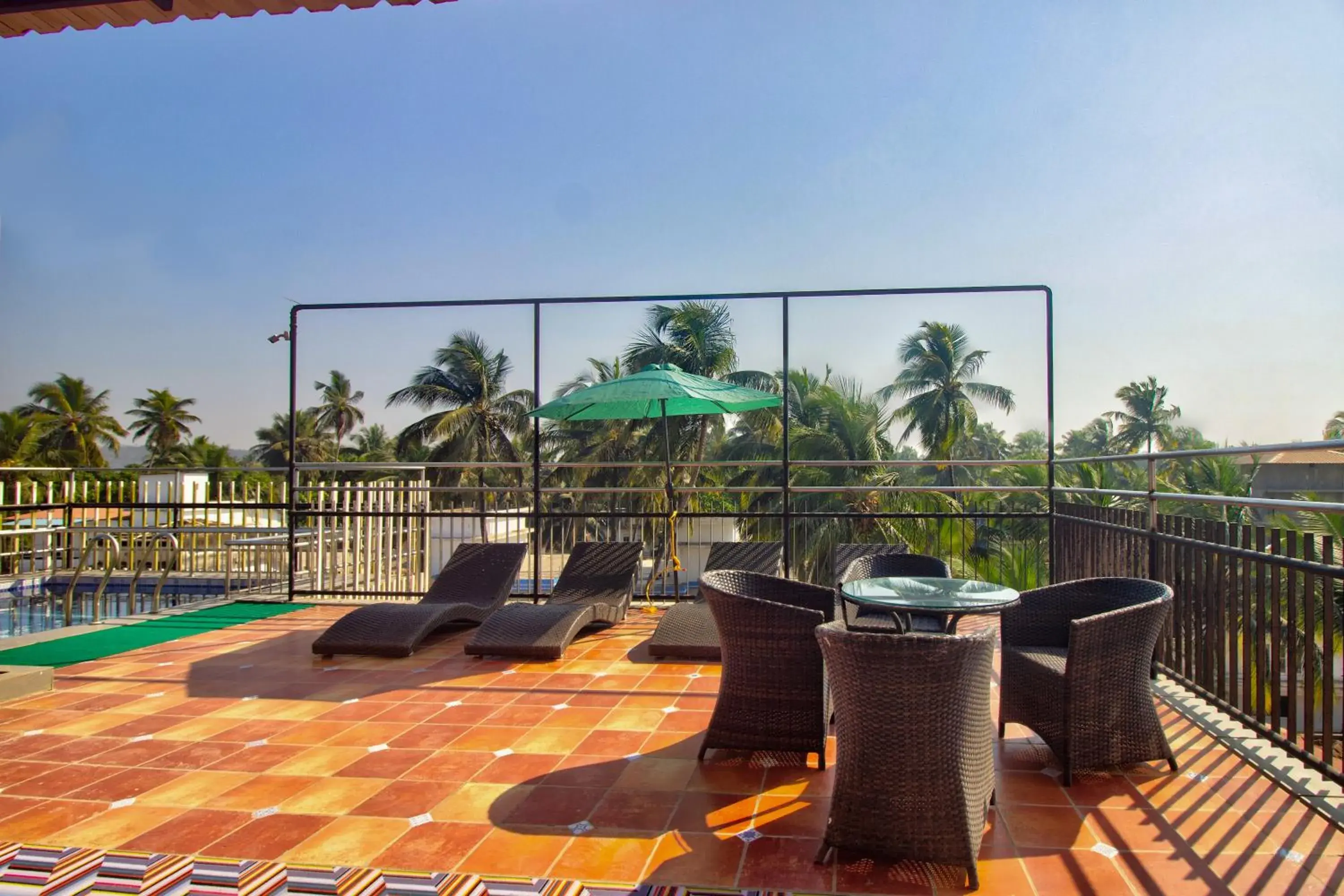 View (from property/room) in Hotel Sea Sapphire ,Calangute View (from property/room) in Hotel Sea Sapphire ,Calangute