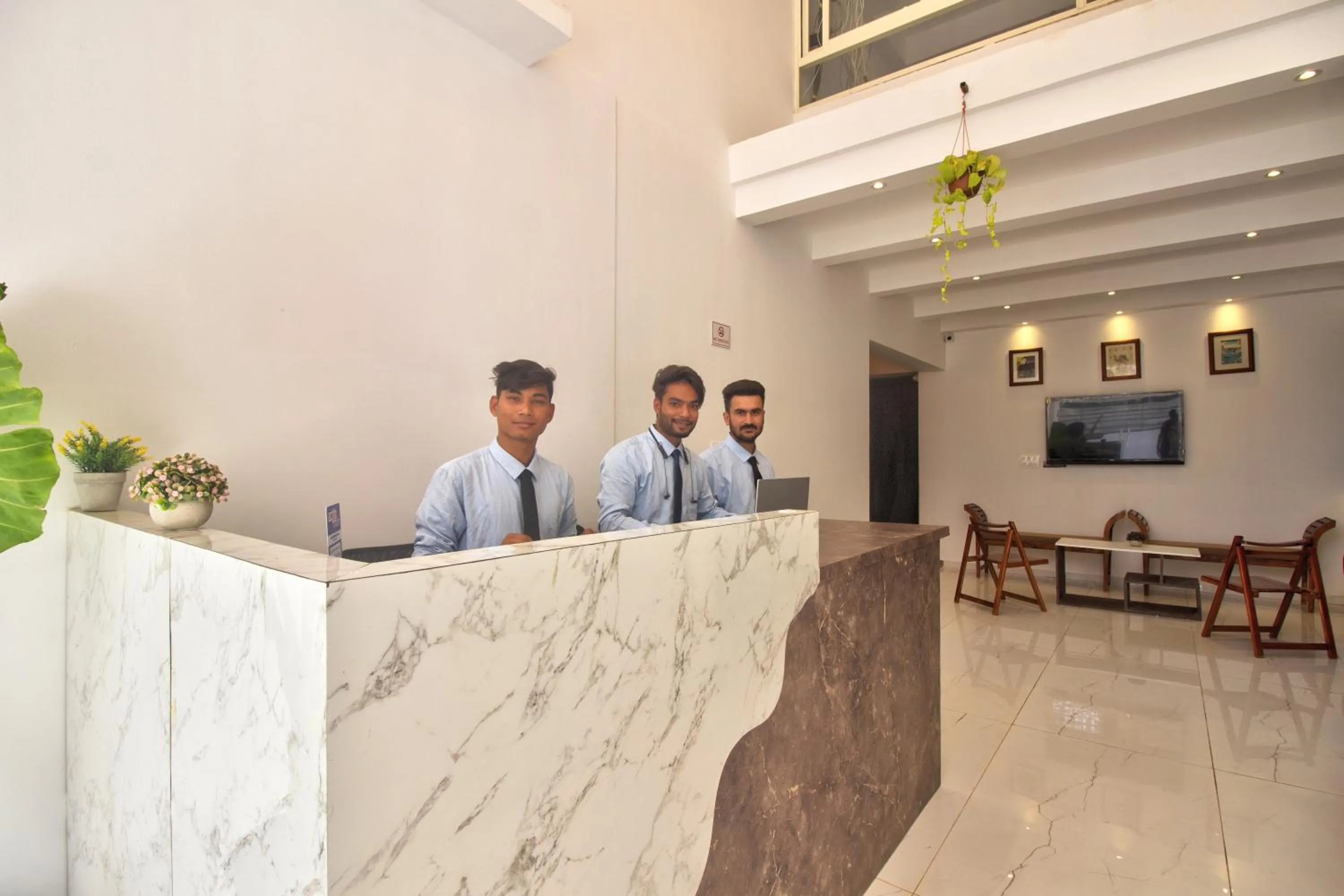 Lobby or reception in Hotel Sea Sapphire ,Calangute