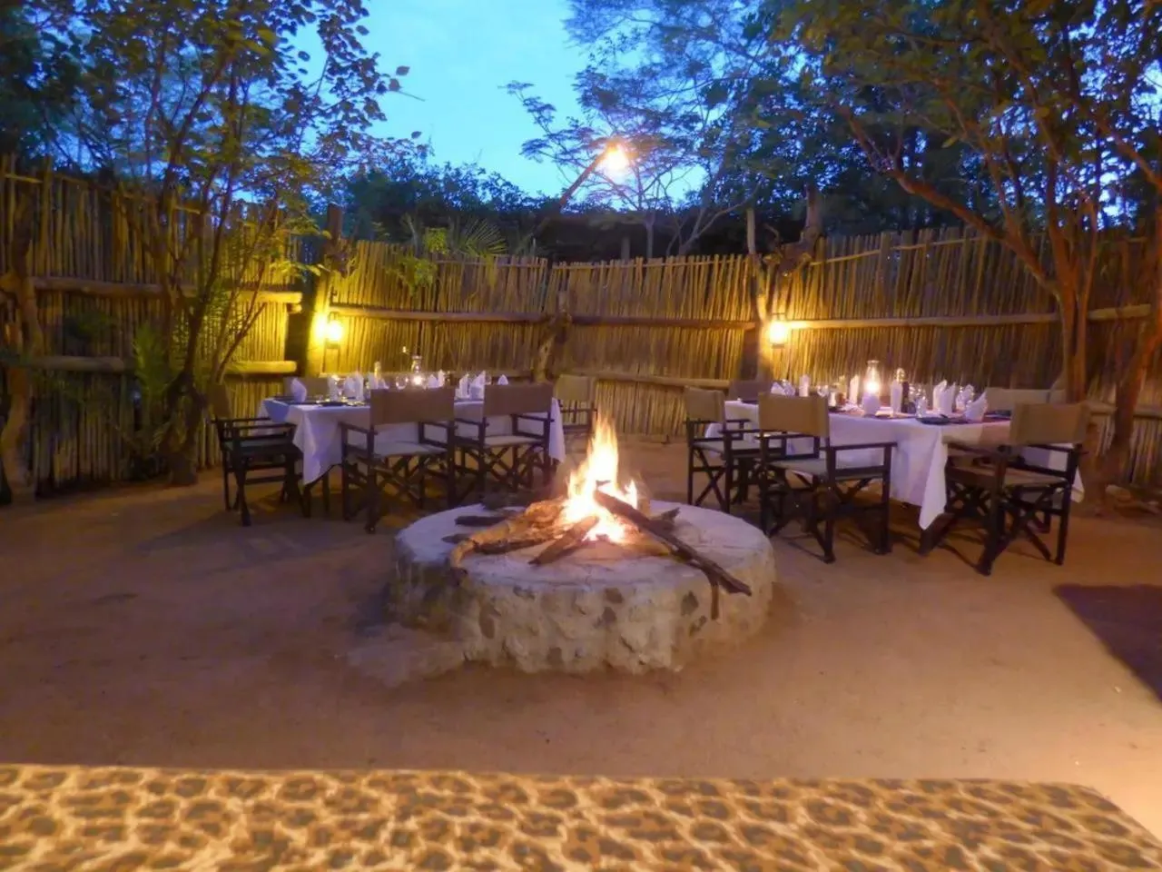 BBQ facilities in Masodini Game Lodge