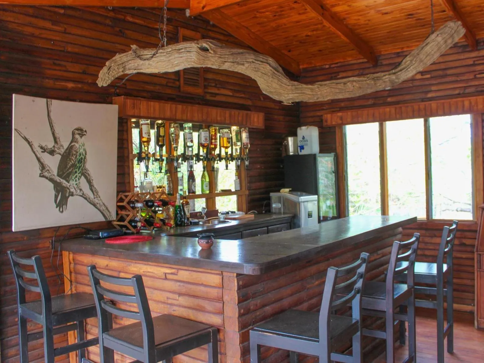 Lounge or bar in Masodini Game Lodge
