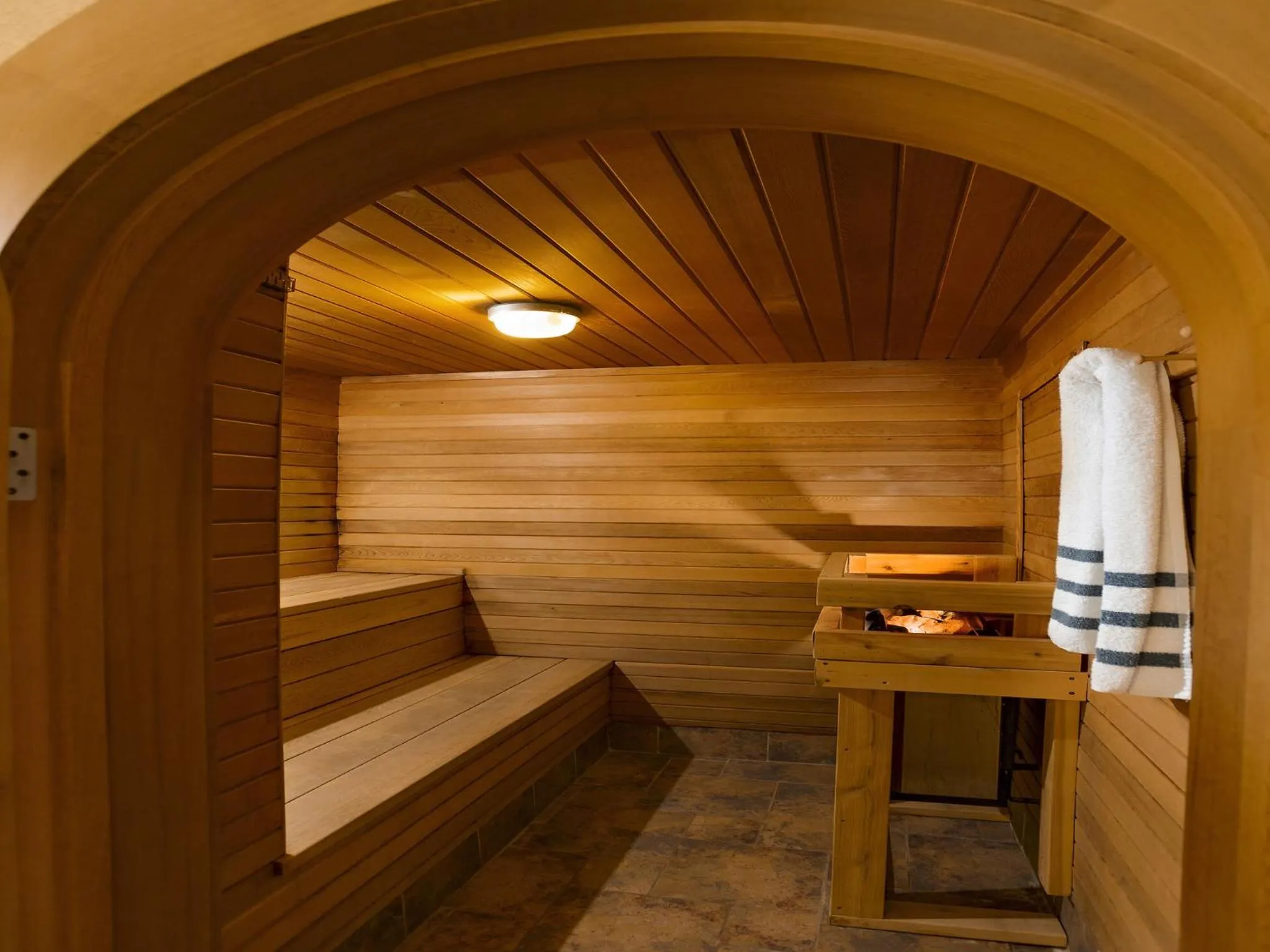Sauna in Irwin's Mountain Inn