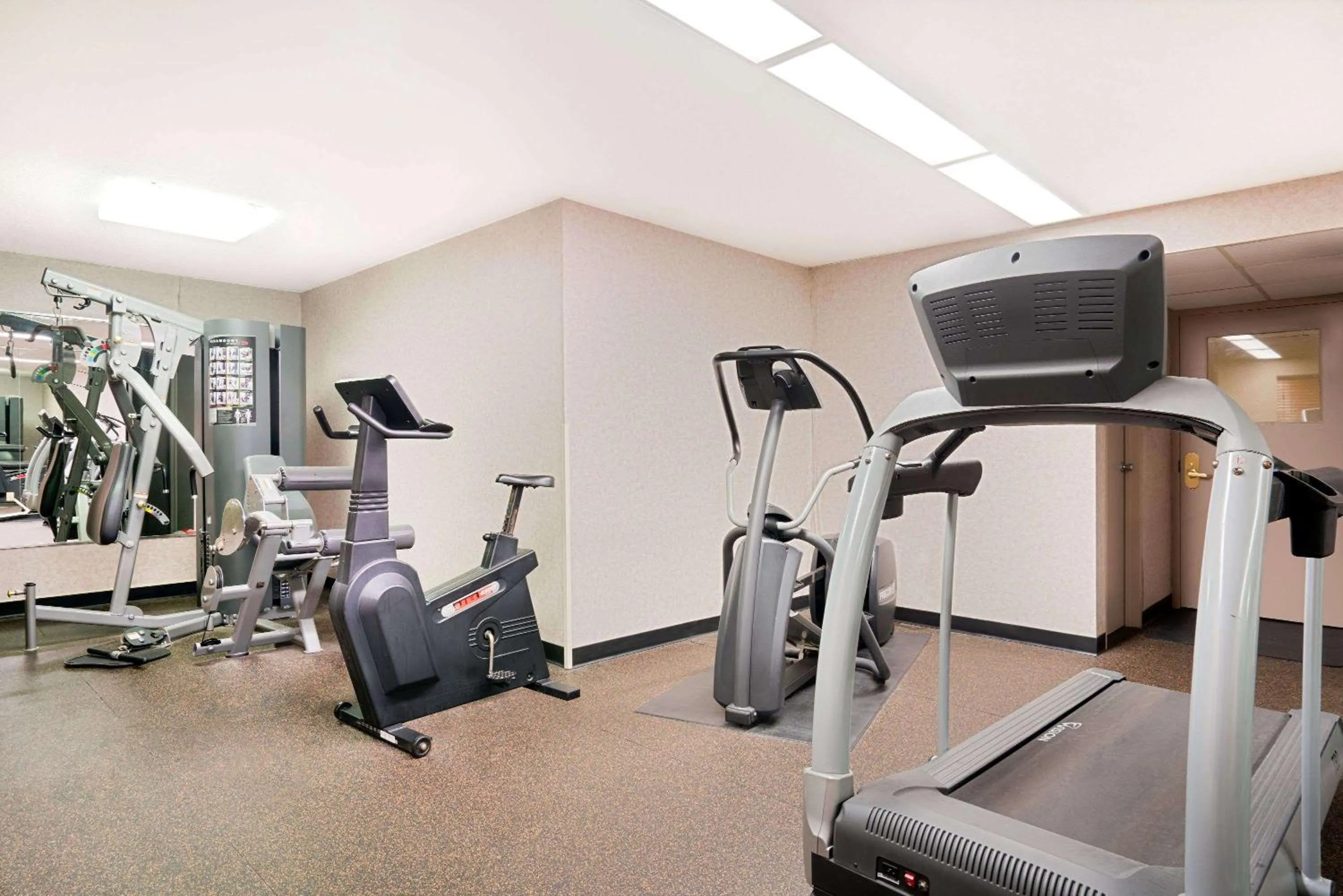 Fitness centre/facilities in Ramada by Wyndham Plymouth Hotel & Conference Center