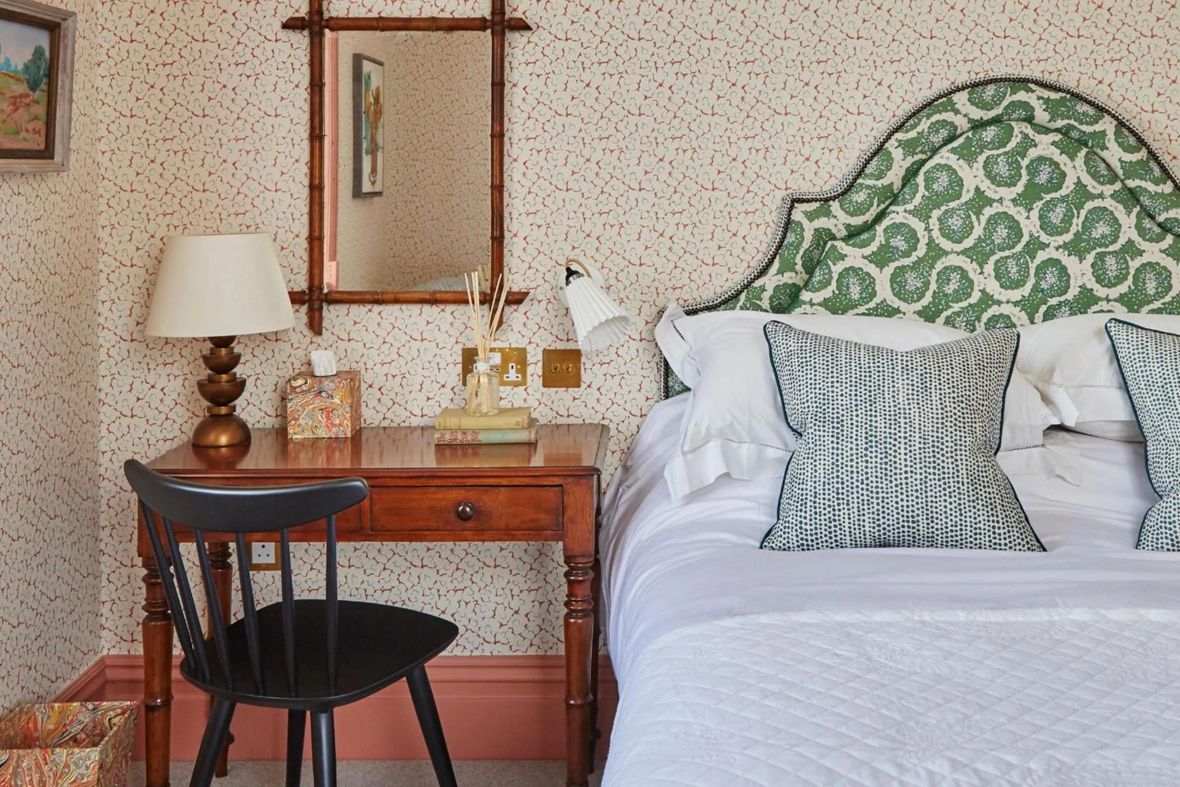 Bed in Leonardslee House at Leonardslee Lakes & Gardens