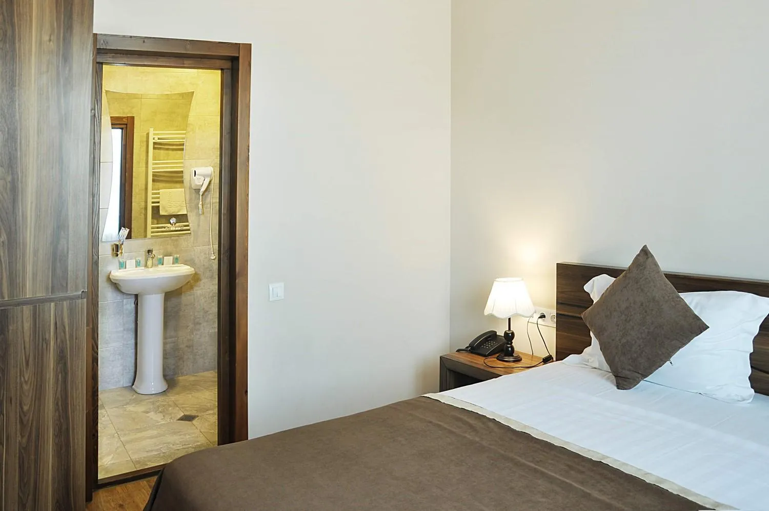 Bed in Hotel Gremi Tbilisi