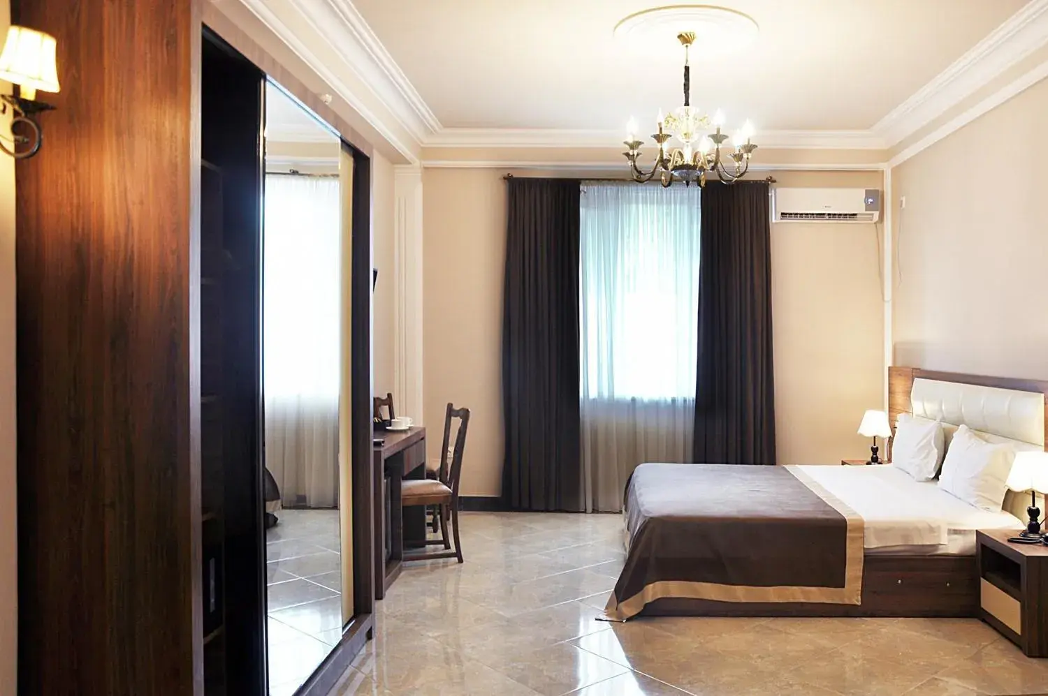 Bed in Hotel Gremi Tbilisi Bed in Hotel Gremi Tbilisi