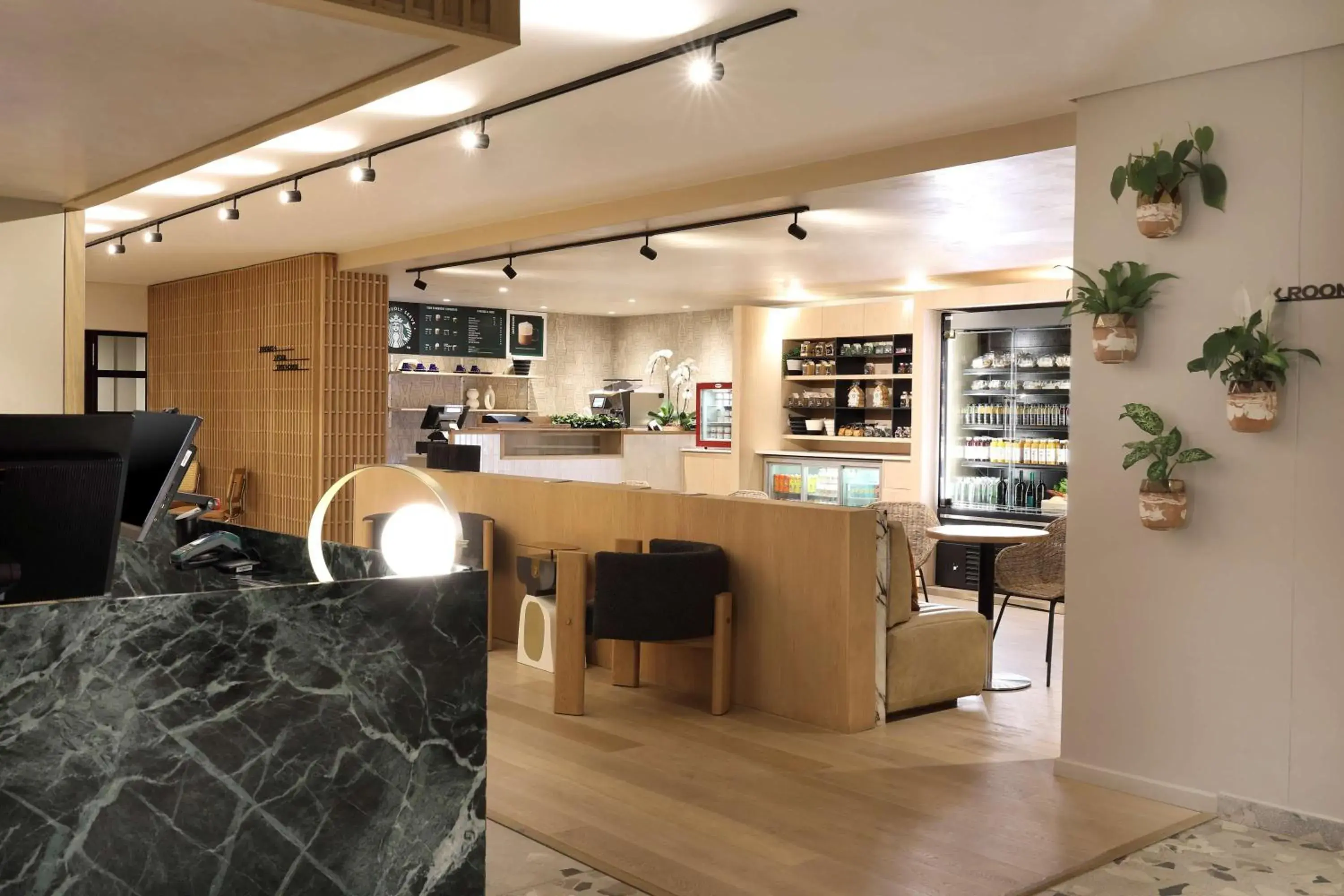 Lobby or reception in Hyatt House Johannesburg, Sandton Lobby or reception in Hyatt House Johannesburg, Sandton