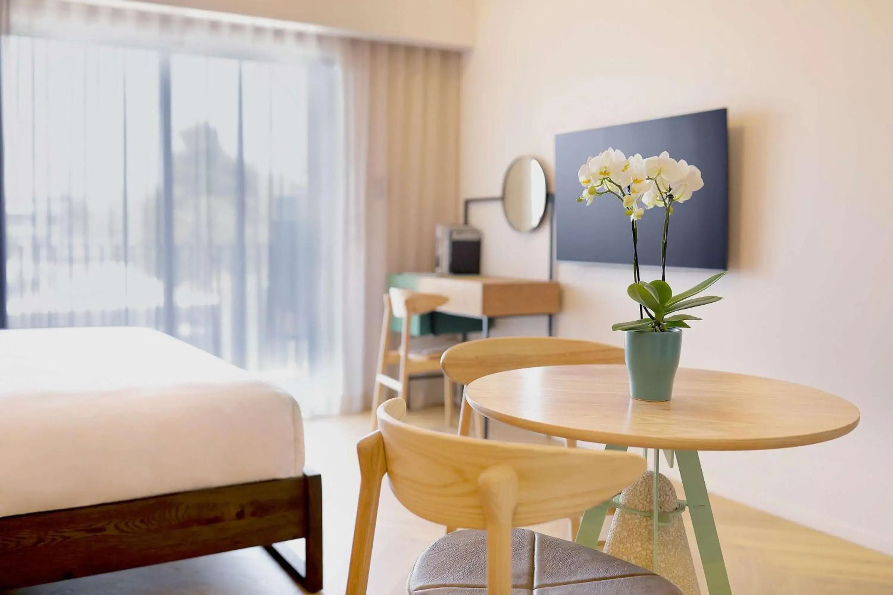 Dining area, Bed in Hyatt House Johannesburg, Sandton Dining area, Bed in Hyatt House Johannesburg, Sandton