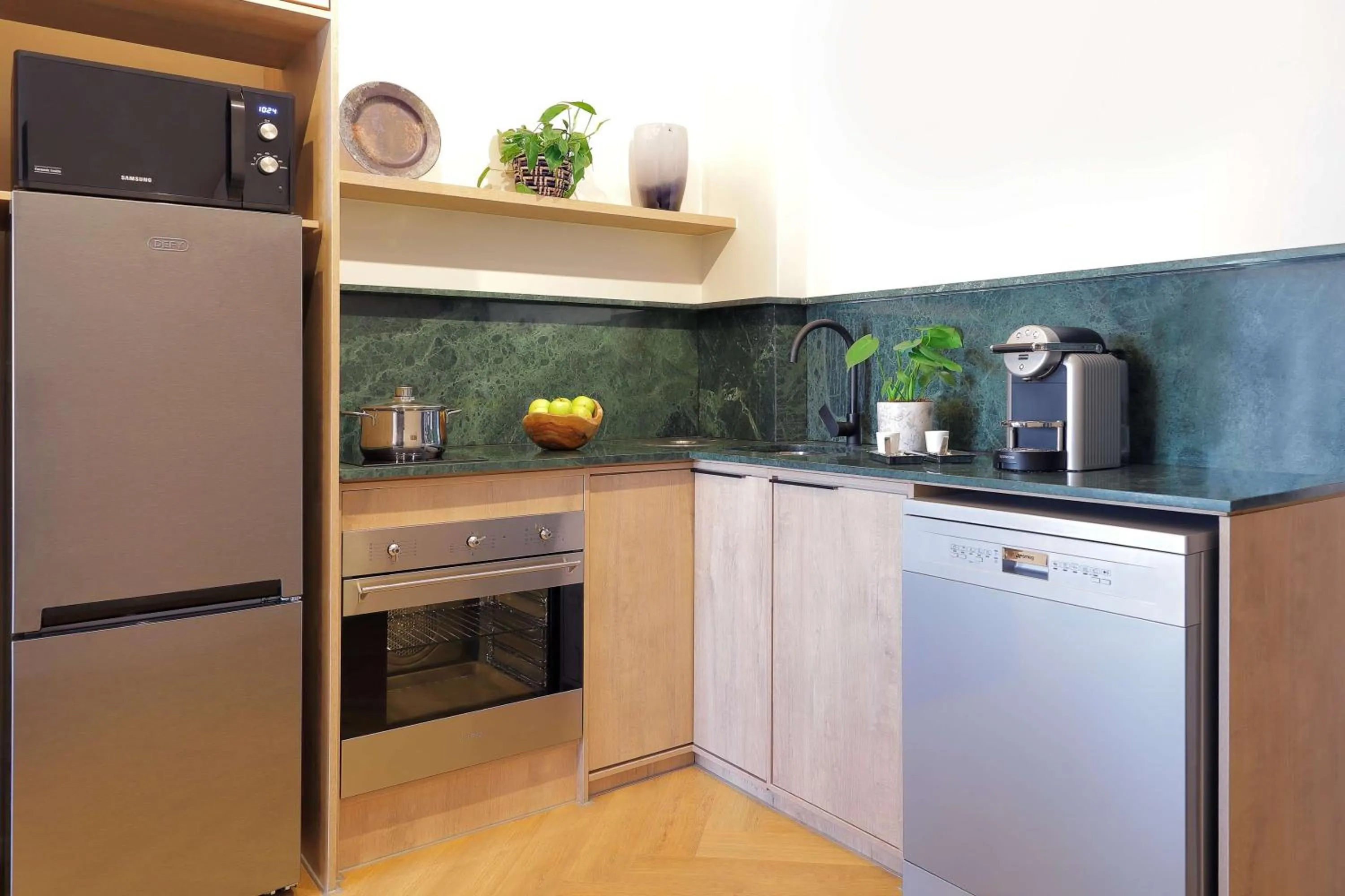 Kitchen or kitchenette in Hyatt House Johannesburg, Sandton