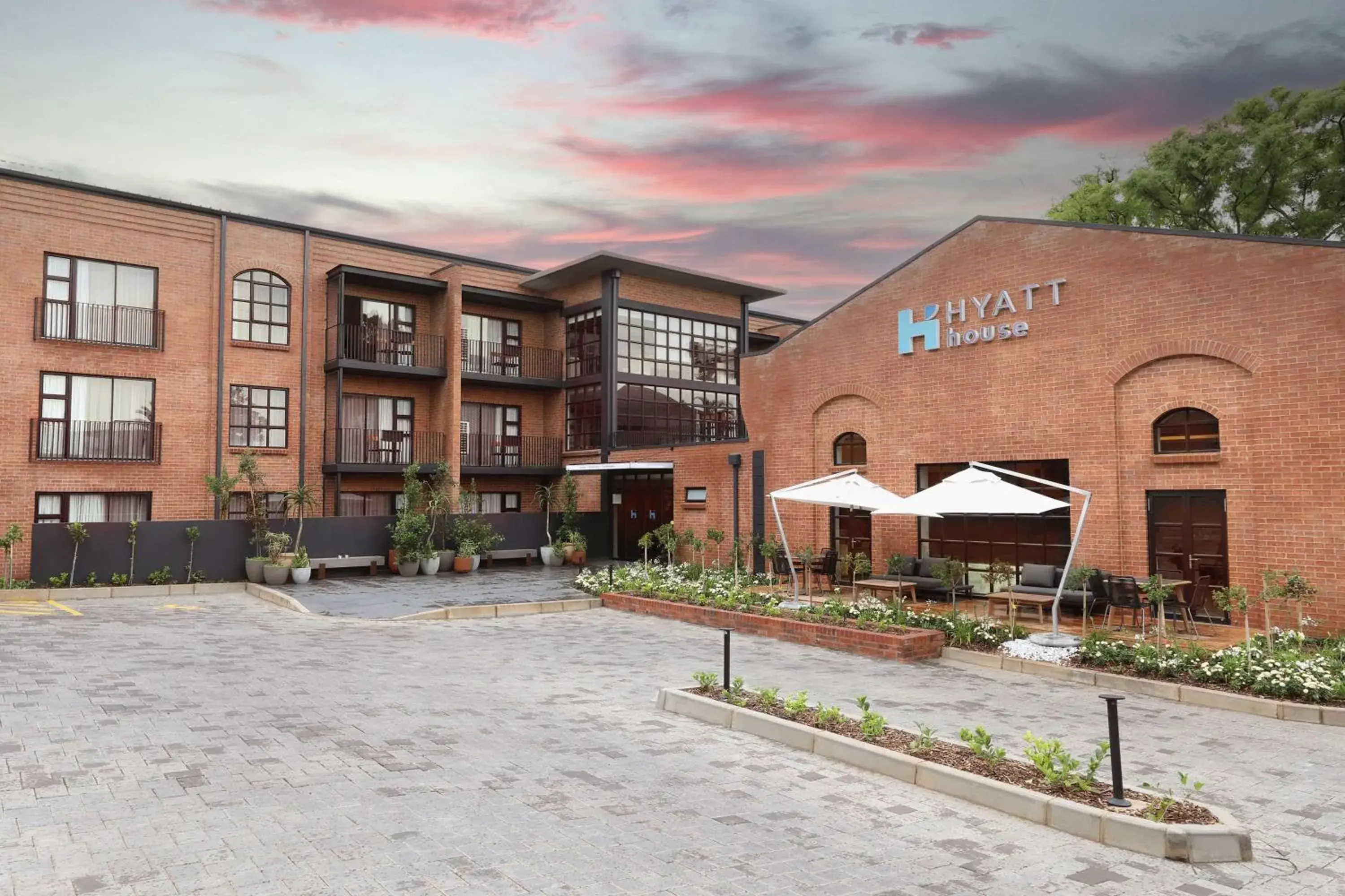 Property building in Hyatt House Johannesburg, Sandton Property building in Hyatt House Johannesburg, Sandton