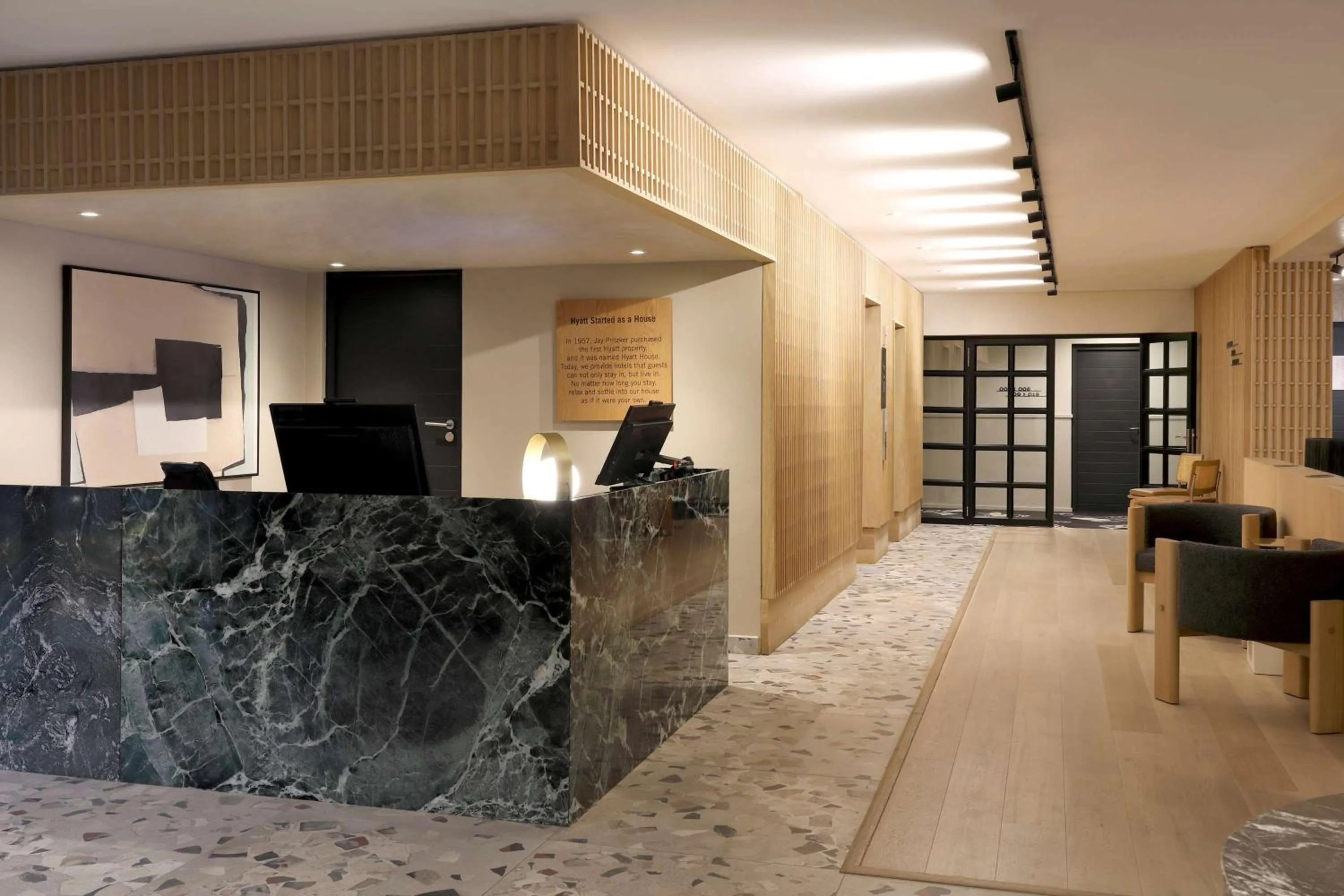 Lobby or reception in Hyatt House Johannesburg, Sandton