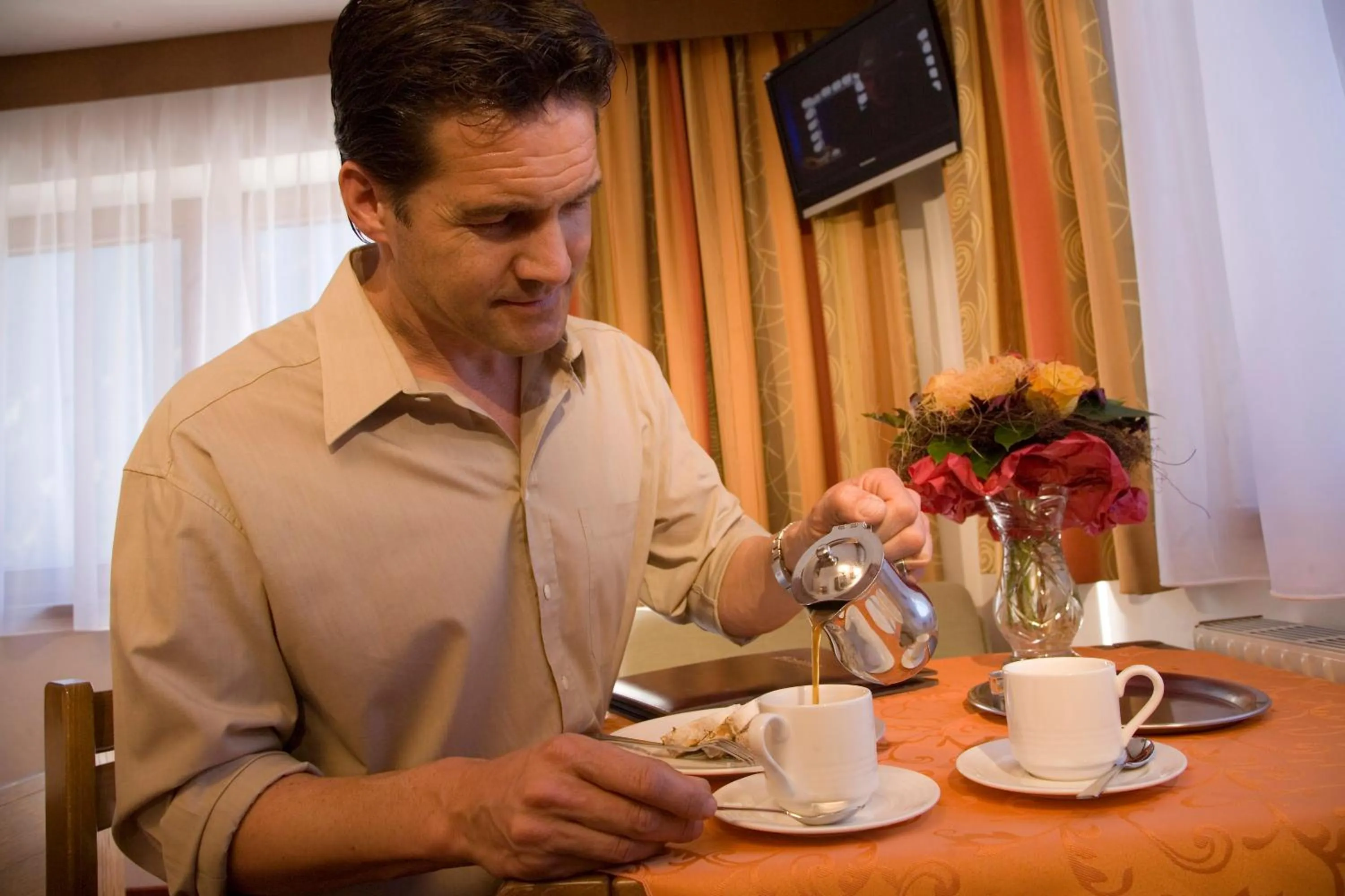 Guests in Hotel Sonne