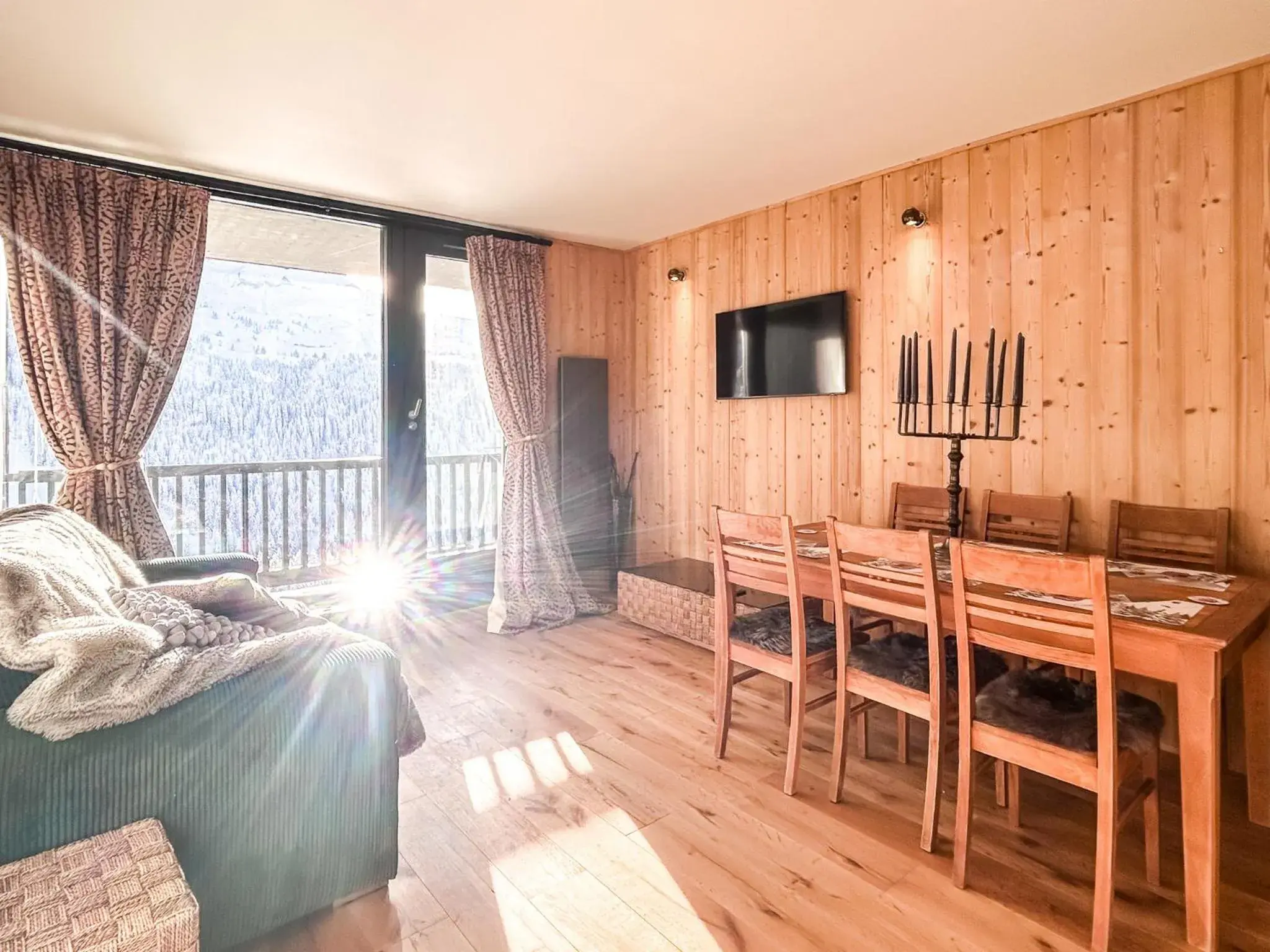 Next to the pistes, 1-bedroom family apartment Next to the pistes, 1-bedroom family apartment