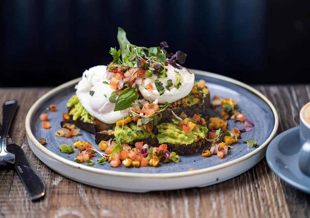 Breakfast in BrewDog DogHouse Edinburgh