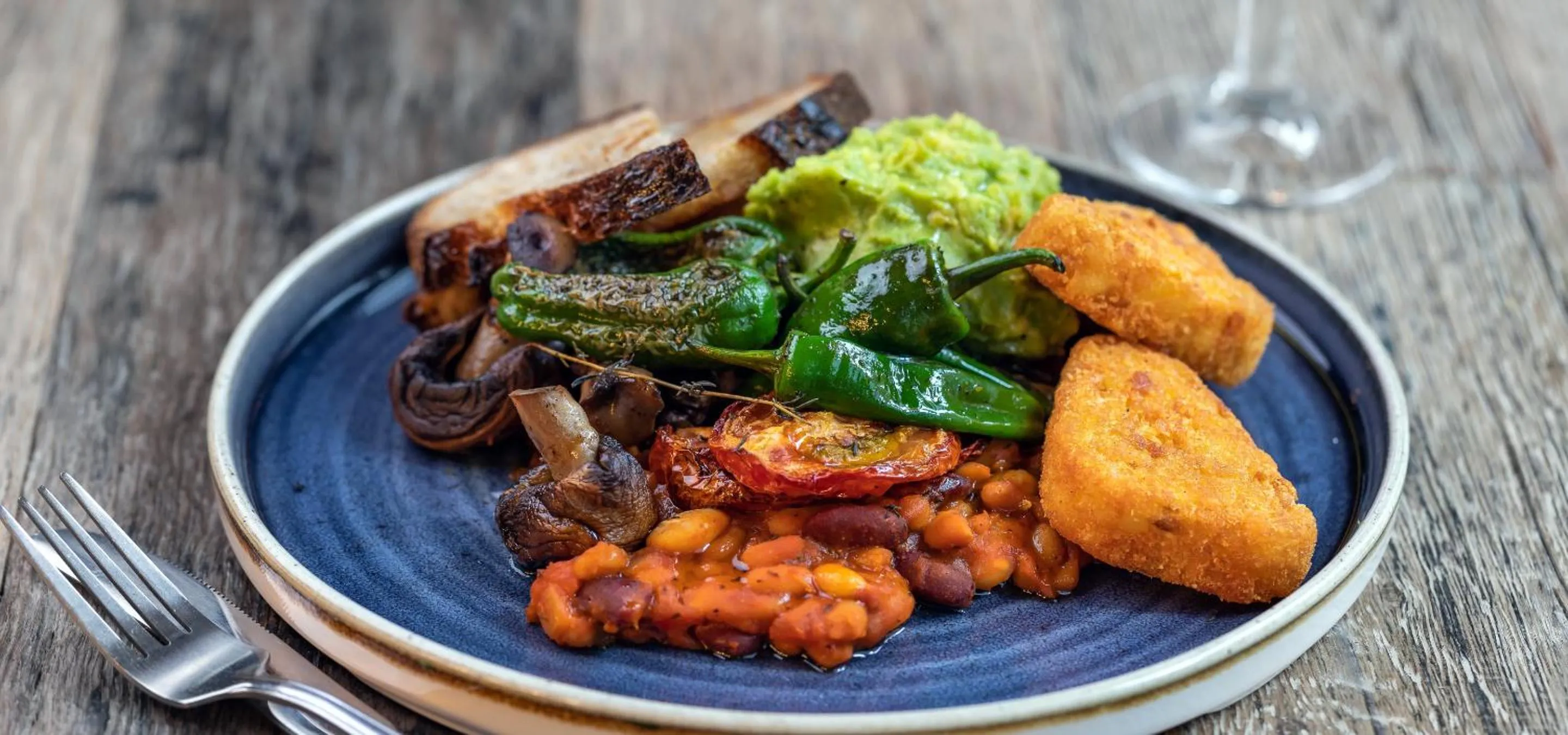 Breakfast in BrewDog DogHouse Edinburgh