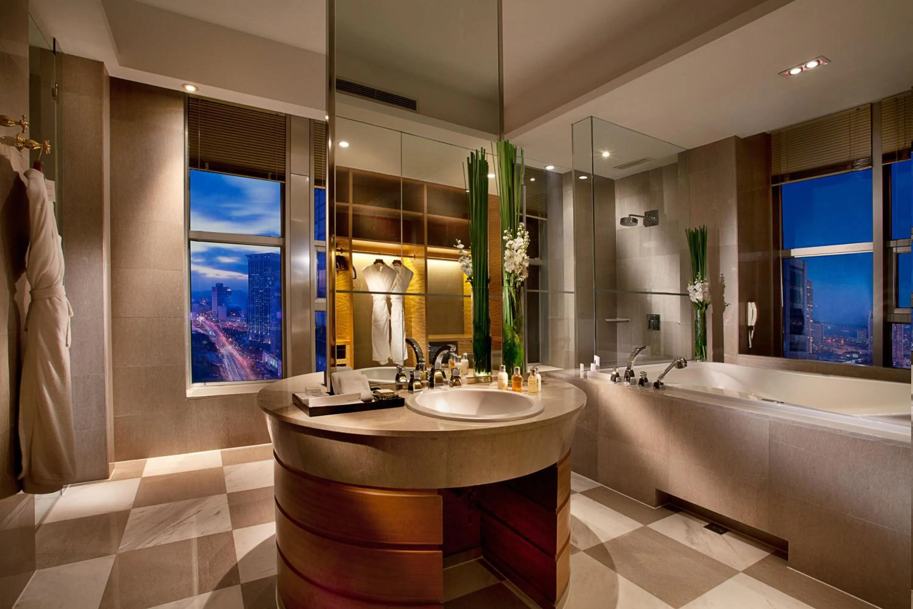 Bathroom in Kempinski Hotel Dalian