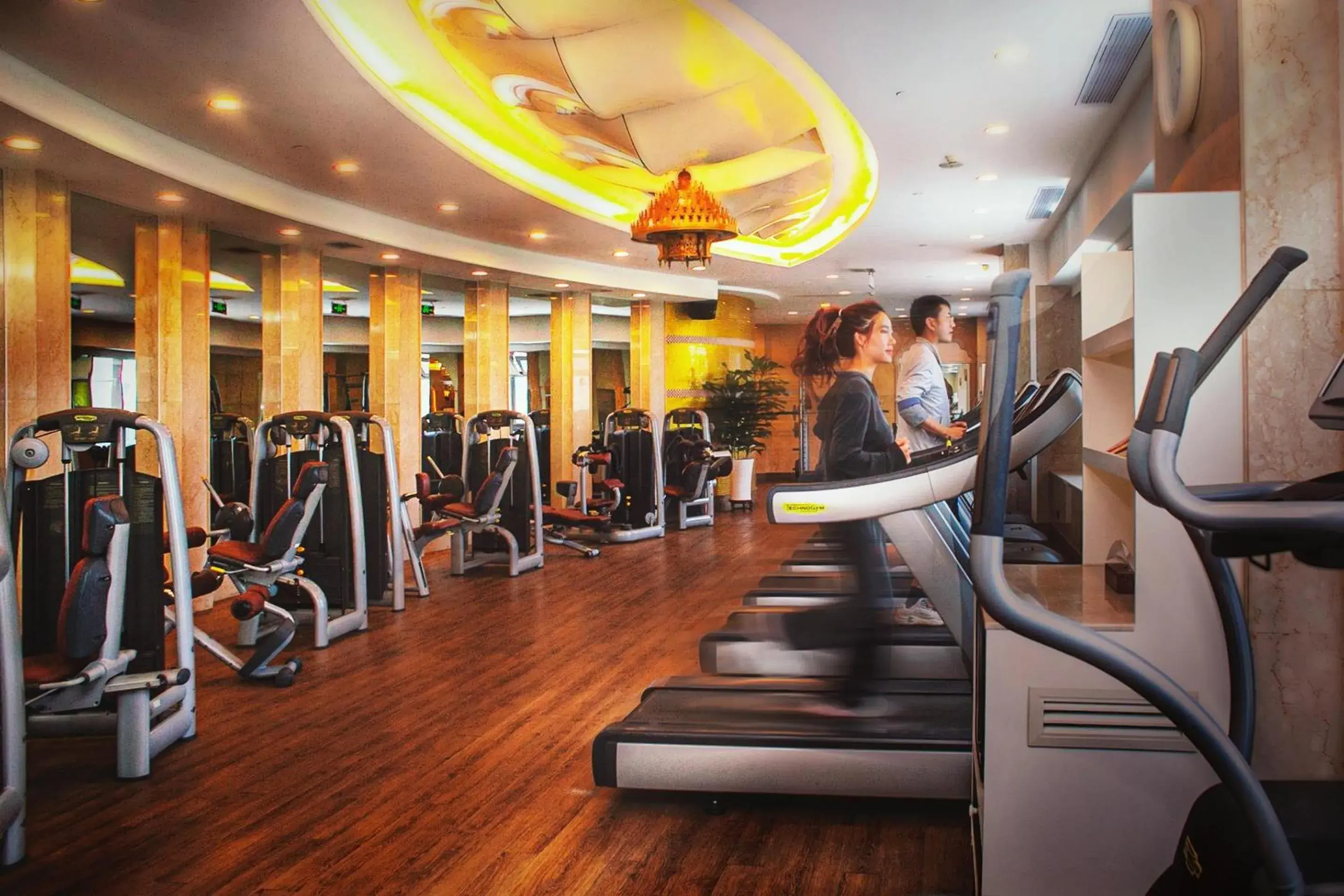 Fitness centre/facilities in Kempinski Hotel Dalian Fitness centre/facilities in Kempinski Hotel Dalian