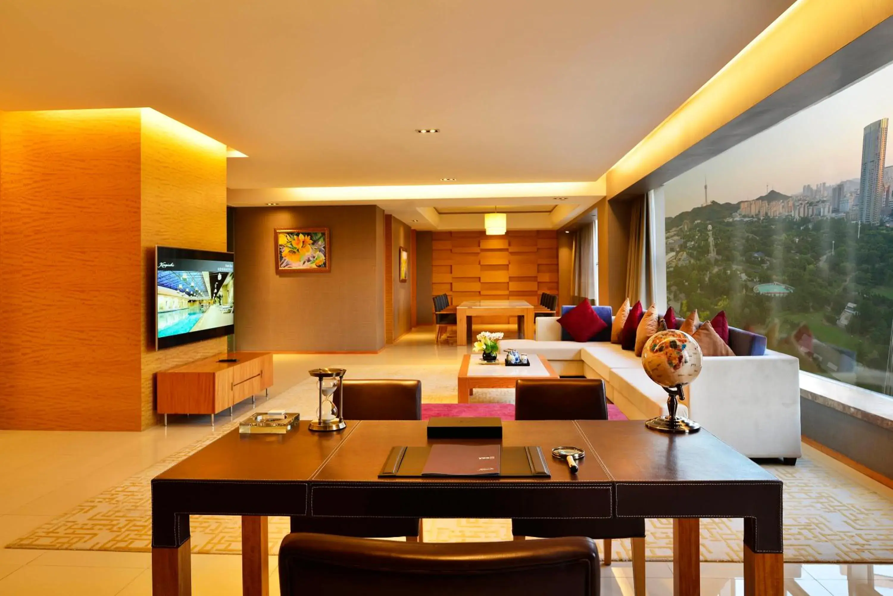 Living room, Bed in Kempinski Hotel Dalian Living room, Bed in Kempinski Hotel Dalian