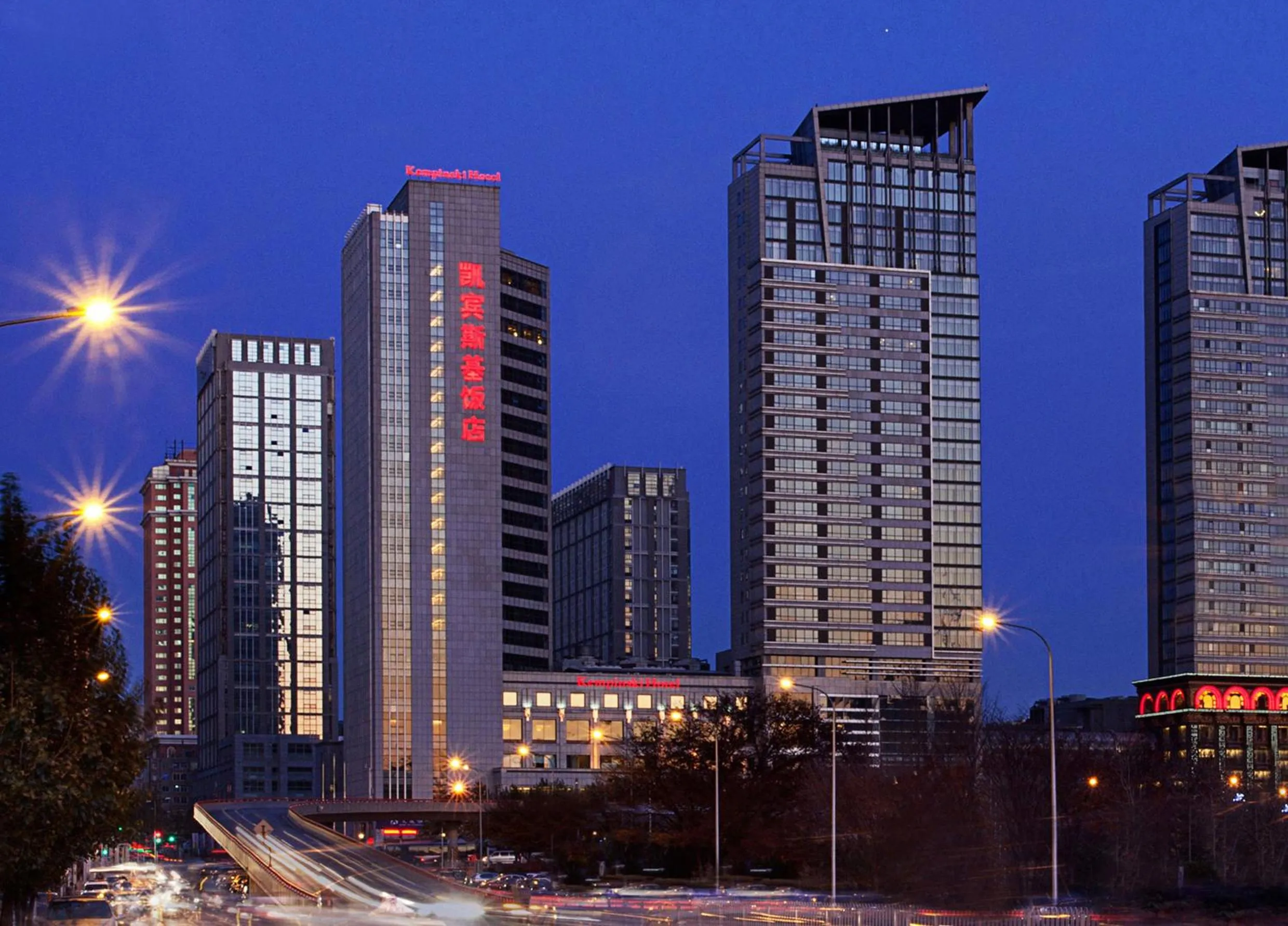 Property building in Kempinski Hotel Dalian