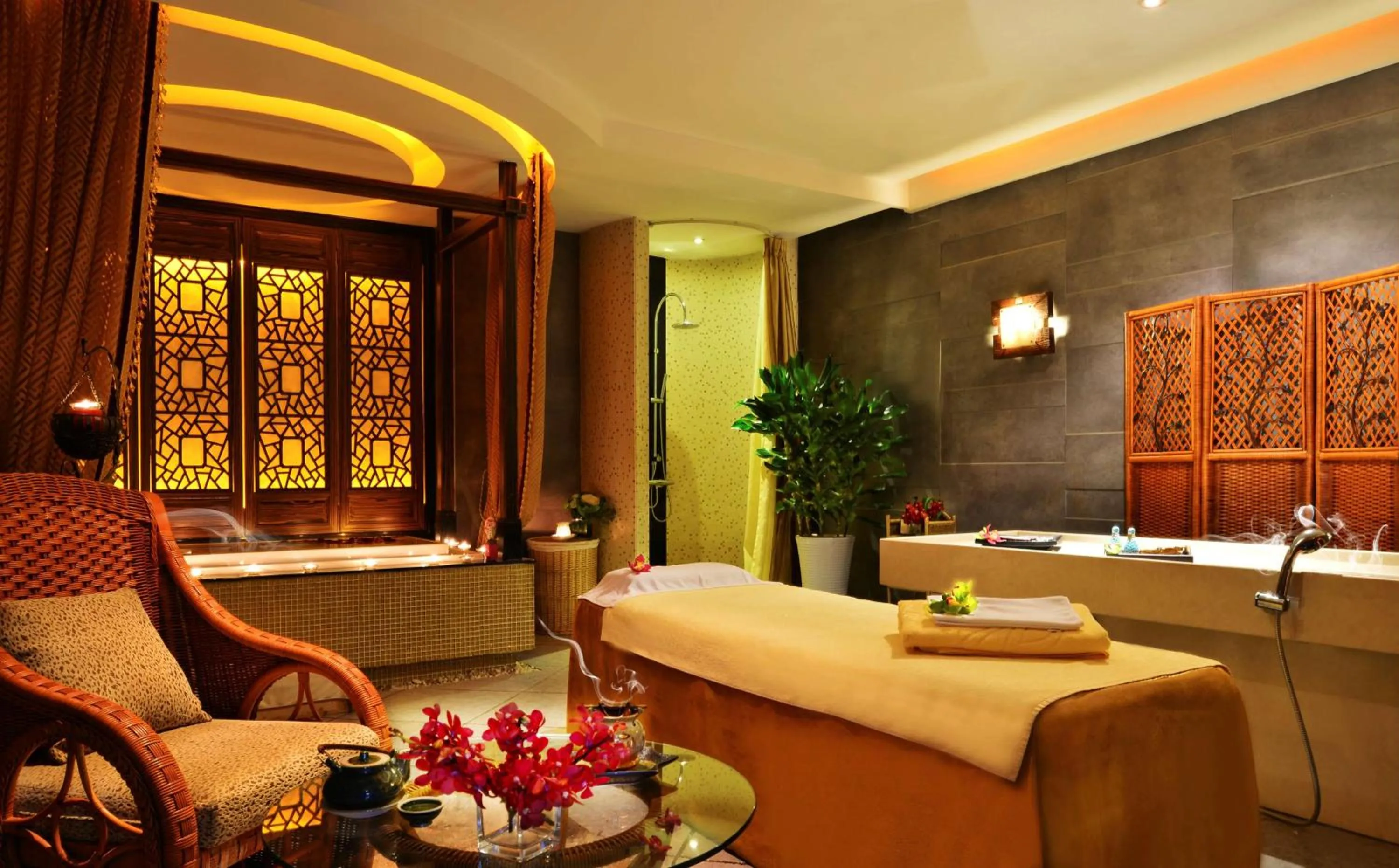Spa and wellness centre/facilities in Kempinski Hotel Dalian