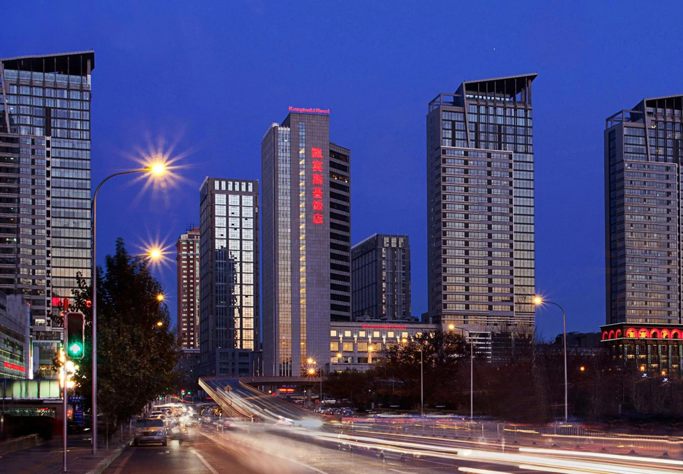 Property building in Kempinski Hotel Dalian