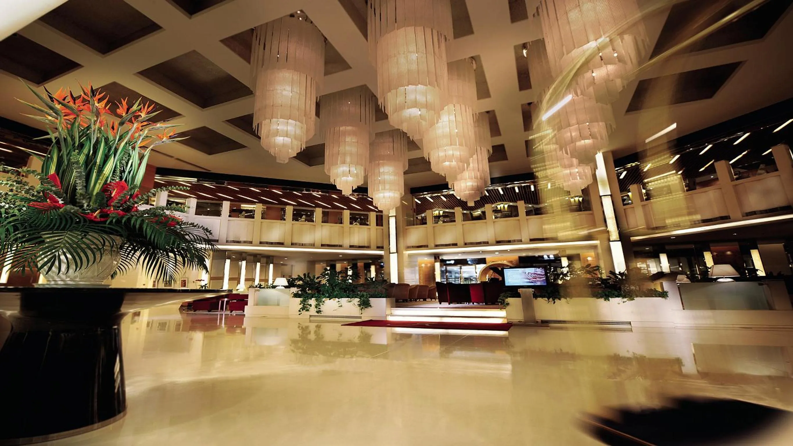 Lobby or reception in Kempinski Hotel Dalian