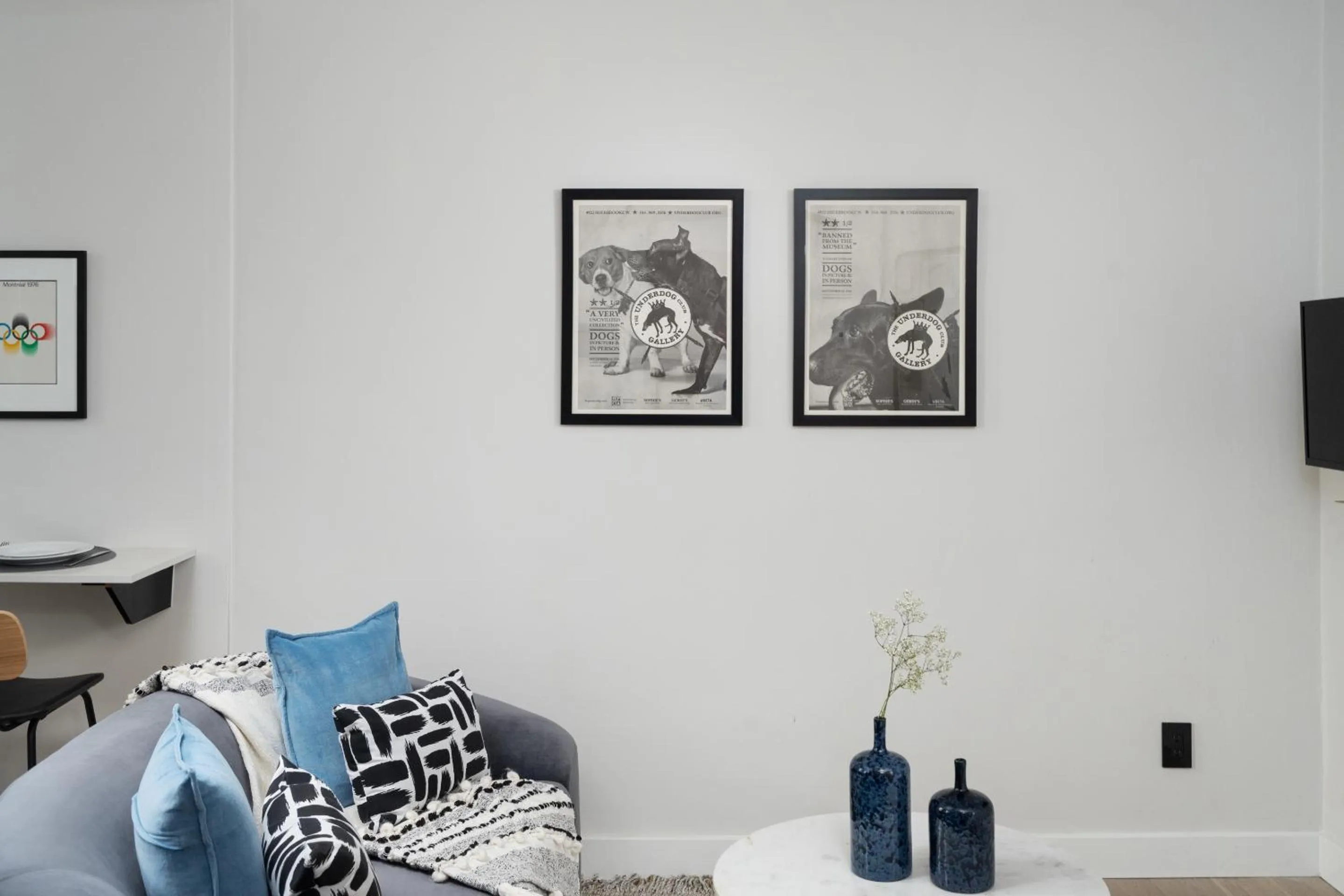 Decorative detail in François-Denis Apartments