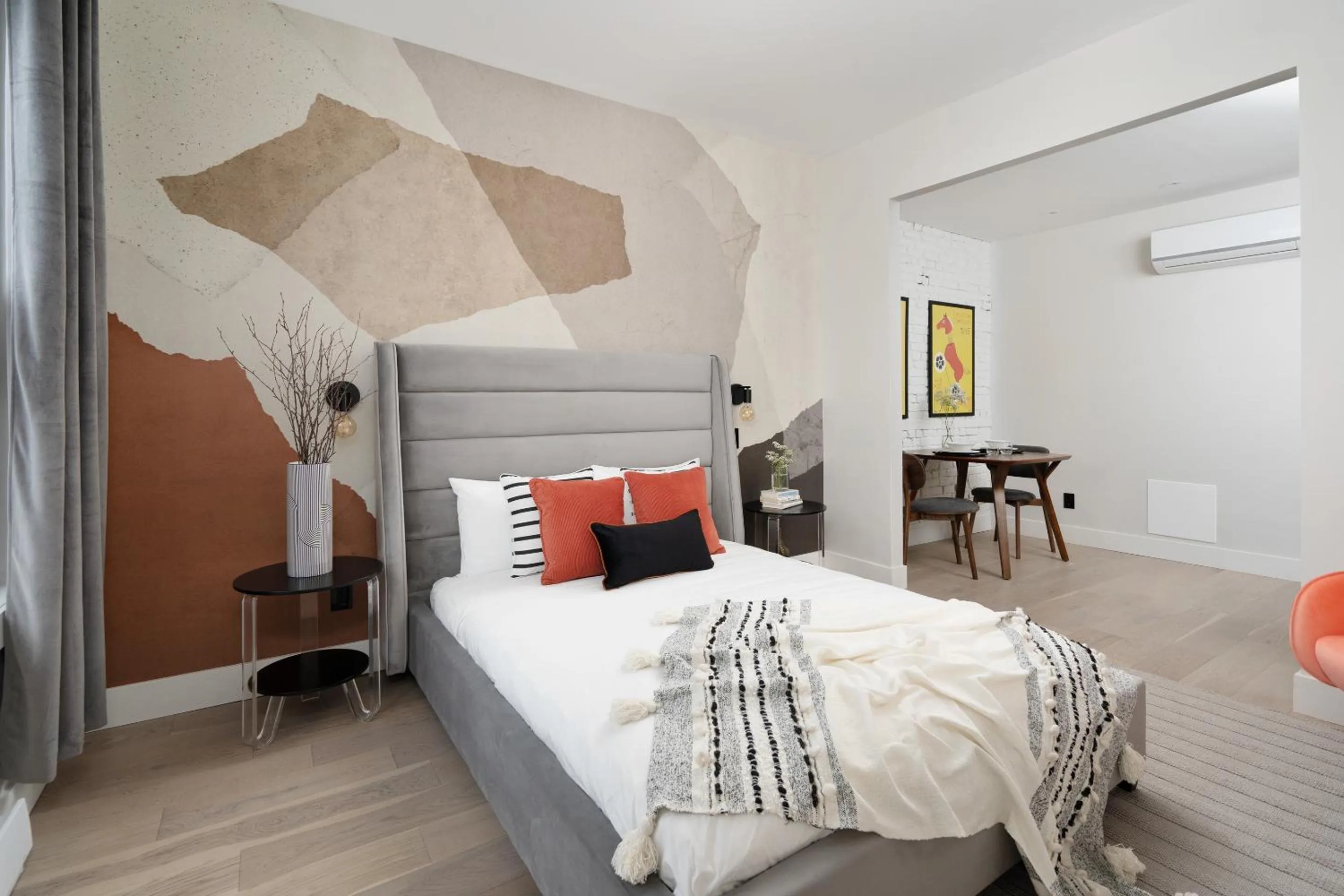 Bedroom, Bed in François-Denis Apartments