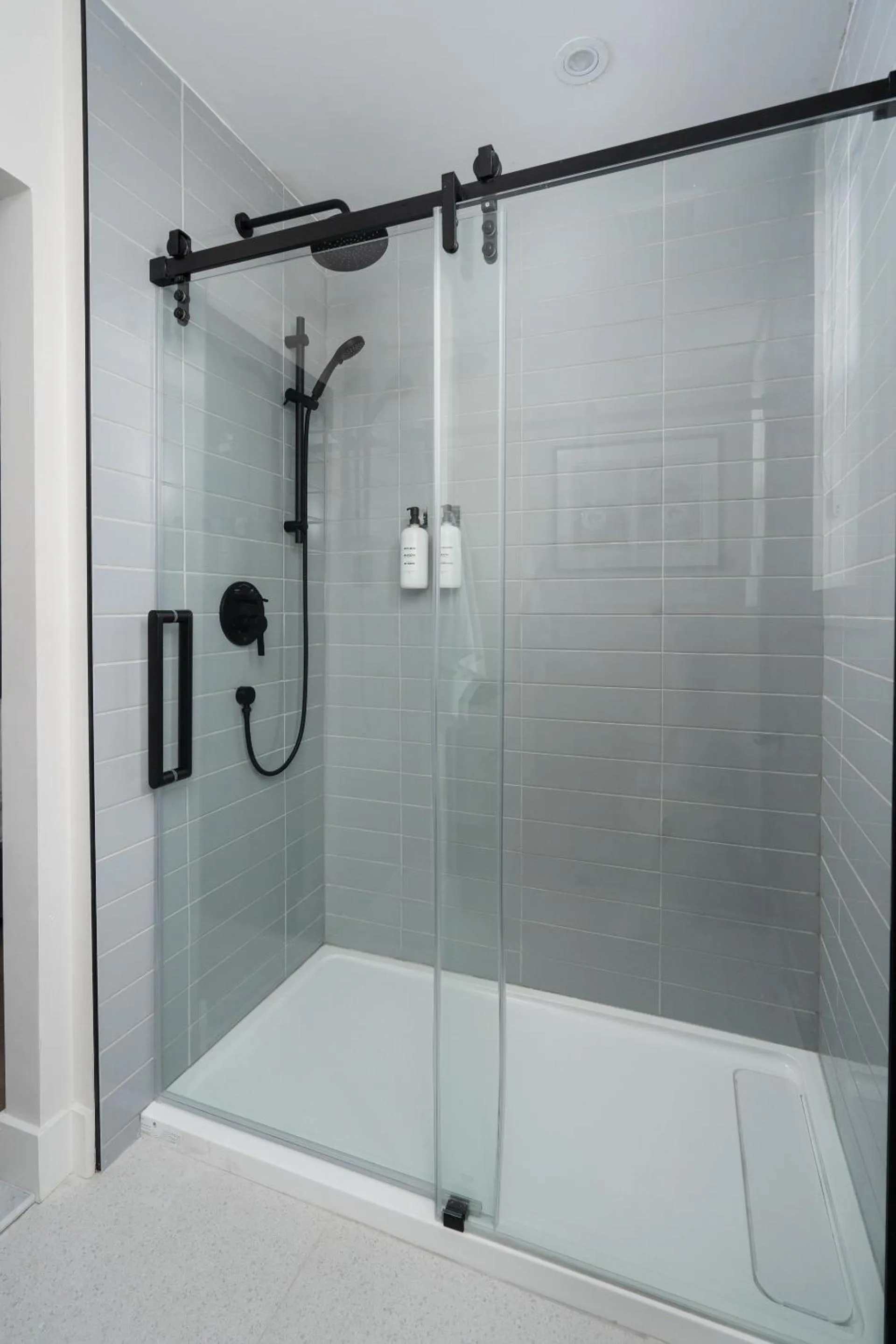 Bathroom in François-Denis Apartments