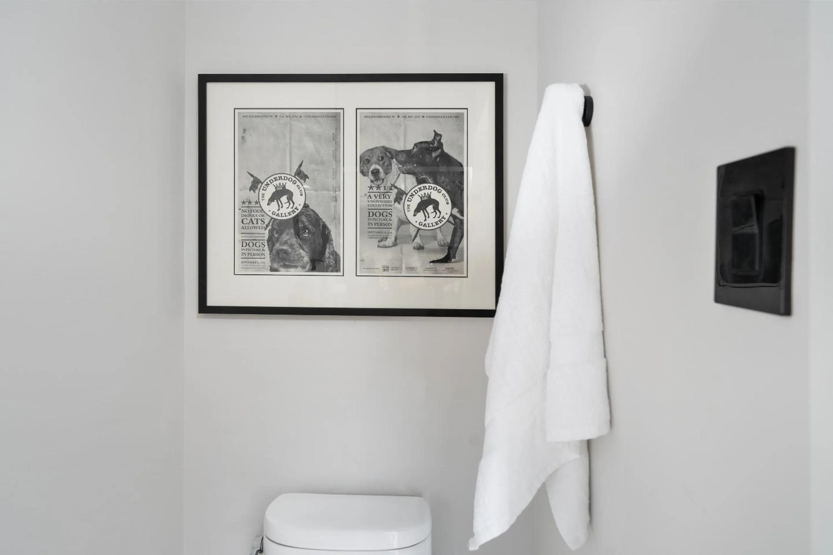 Bathroom in François-Denis Apartments