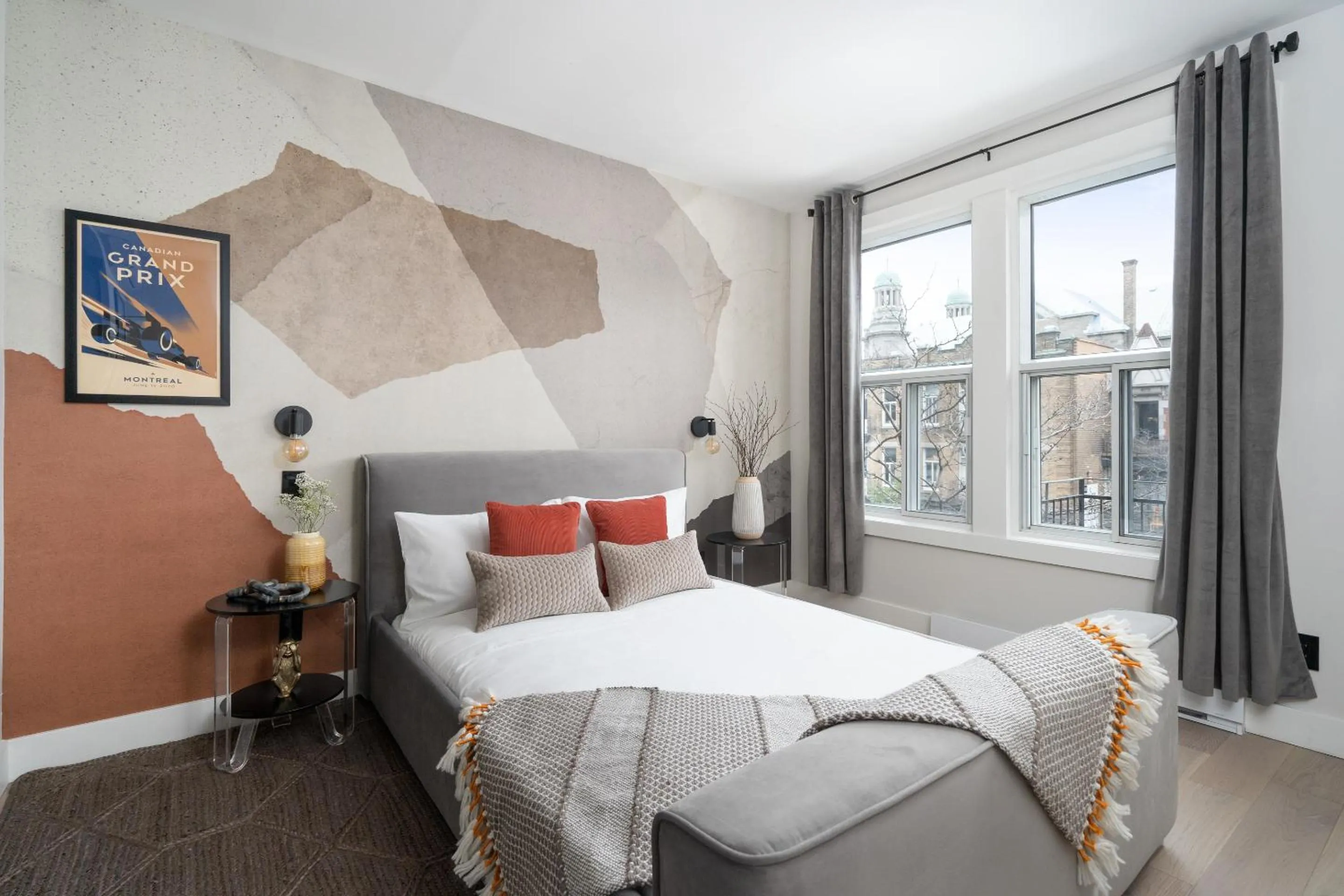 Bedroom, Bed in François-Denis Apartments