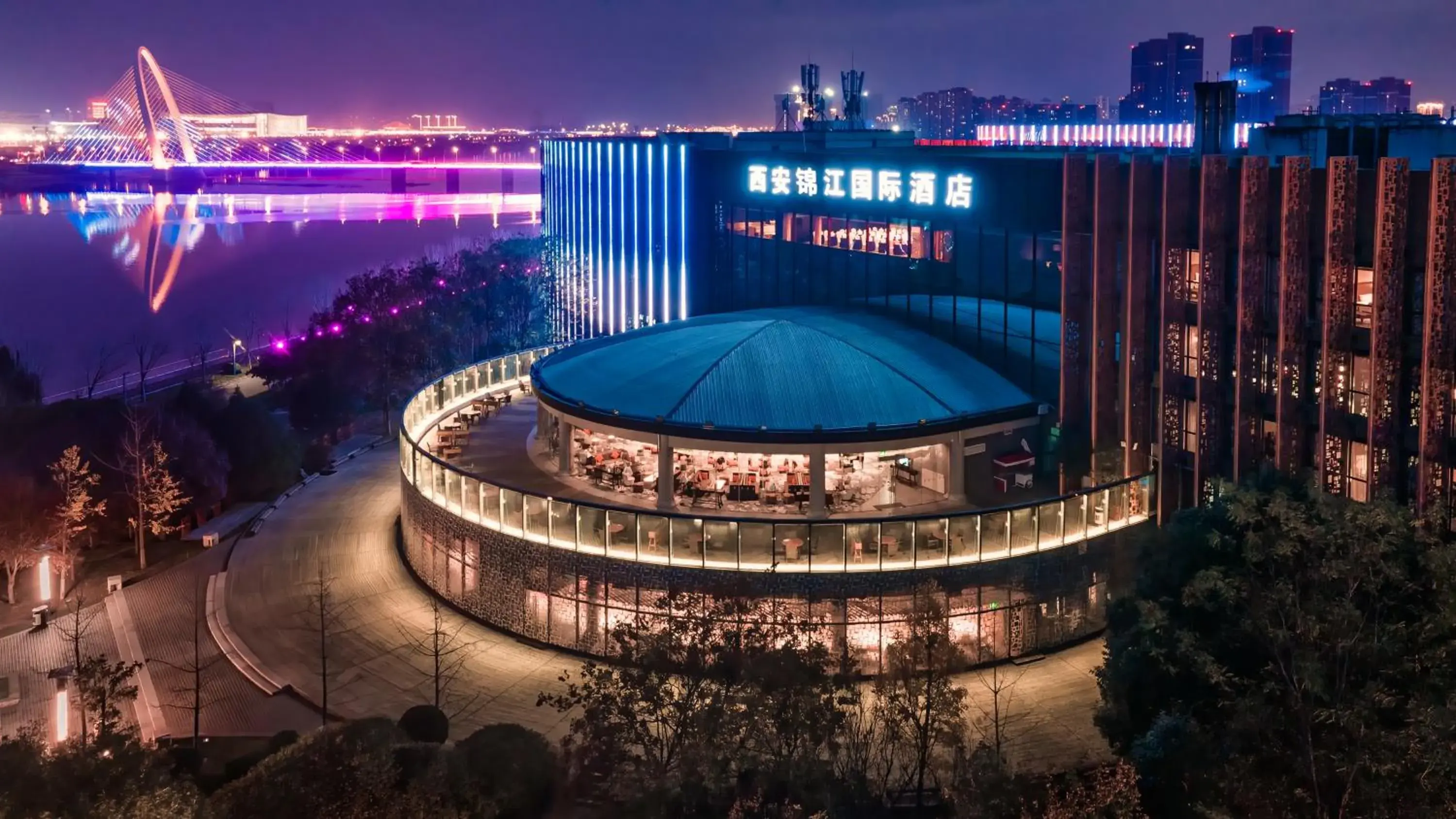 Property building in Jin Jiang International Hotel Xi'an Property building in Jin Jiang International Hotel Xi'an