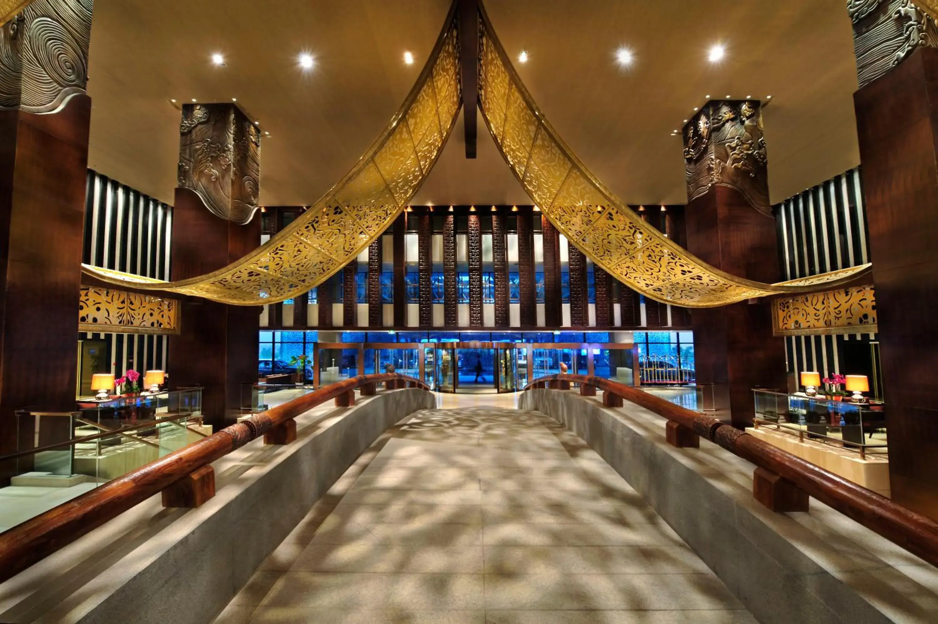 Deluxe Twin Room with River View in Jin Jiang International Hotel Xi'an Deluxe Twin Room with River View in Jin Jiang International Hotel Xi'an