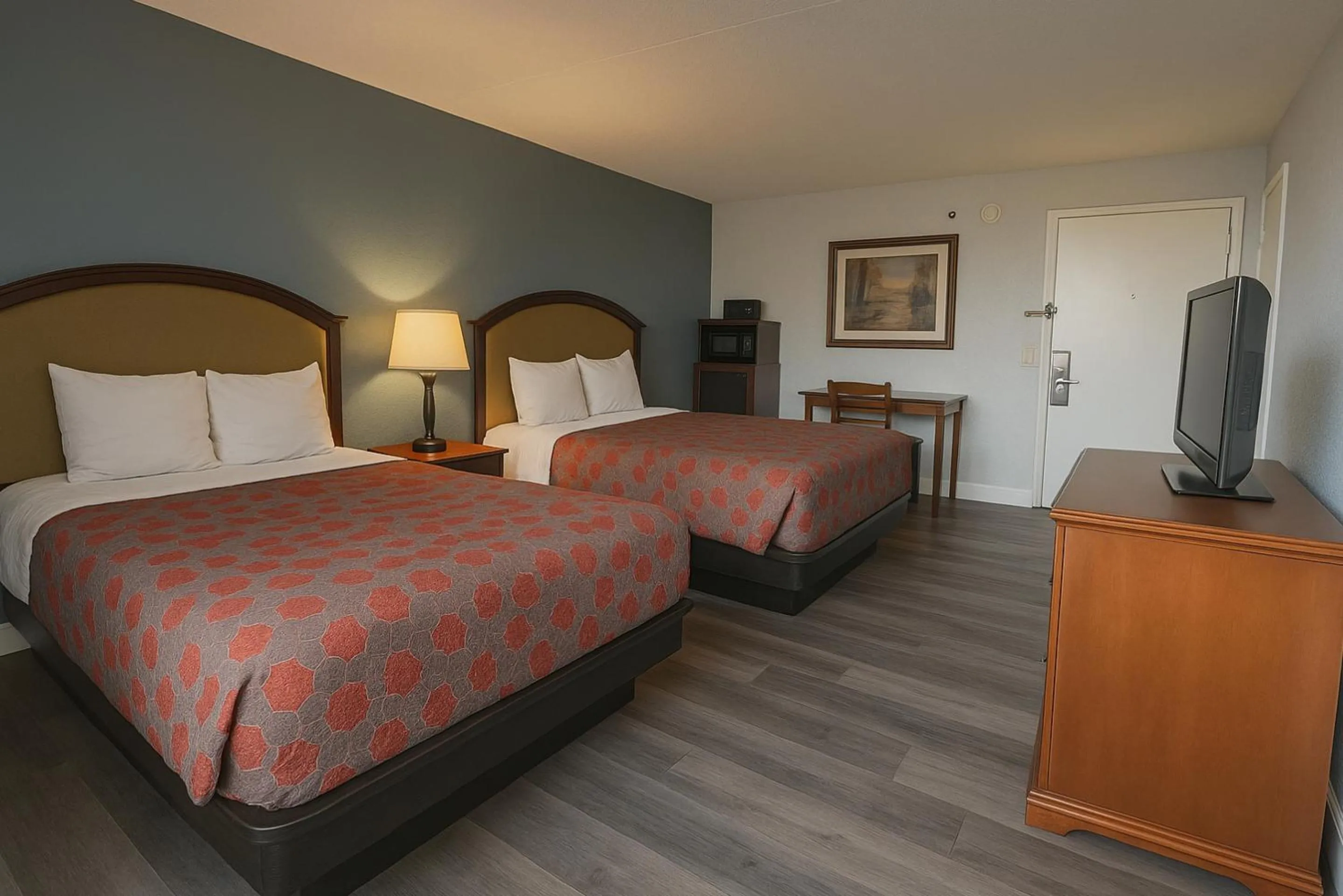 Bedroom, Bed in Key Inn Roseville