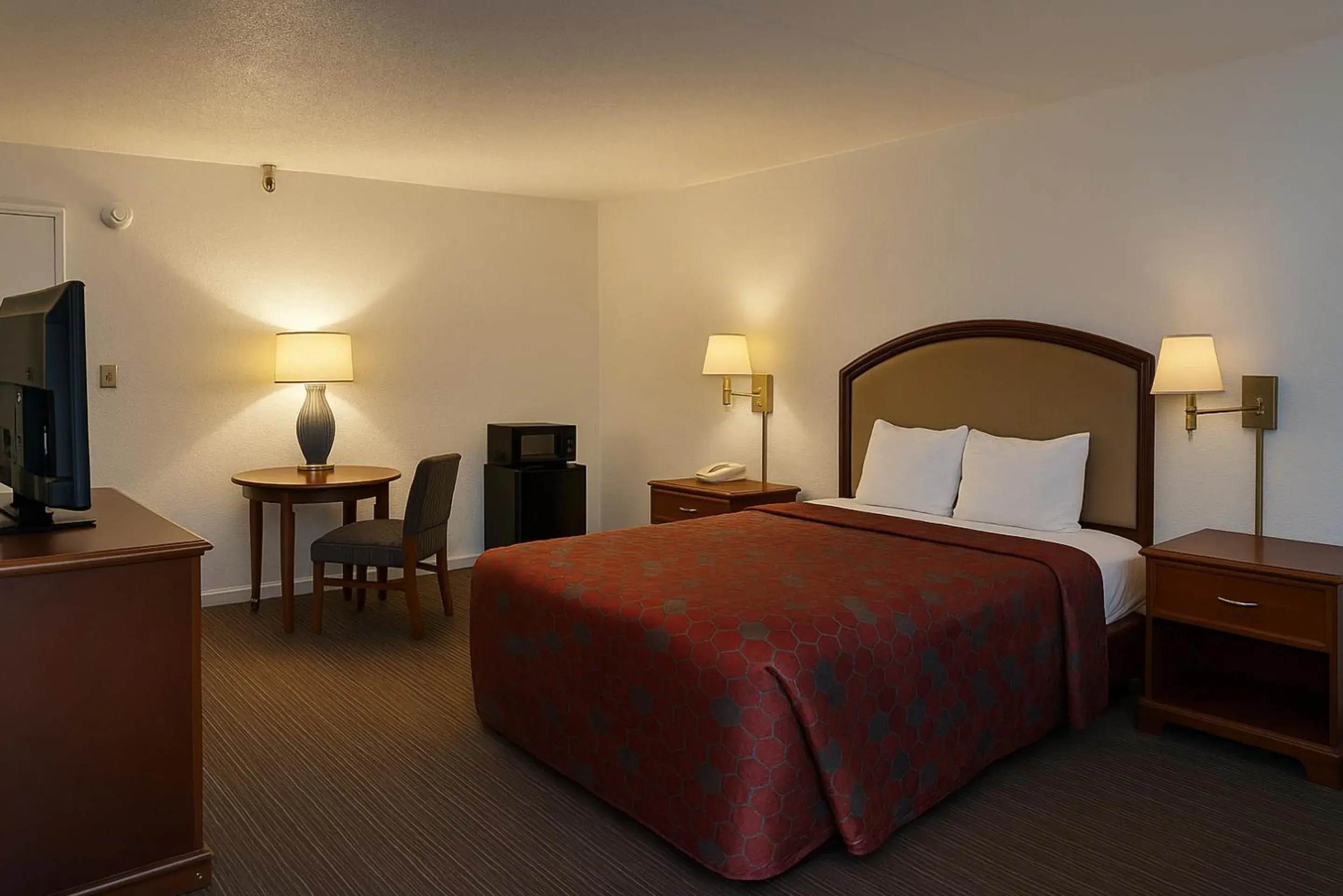 Bedroom, Bed in Key Inn Roseville Bedroom, Bed in Key Inn Roseville