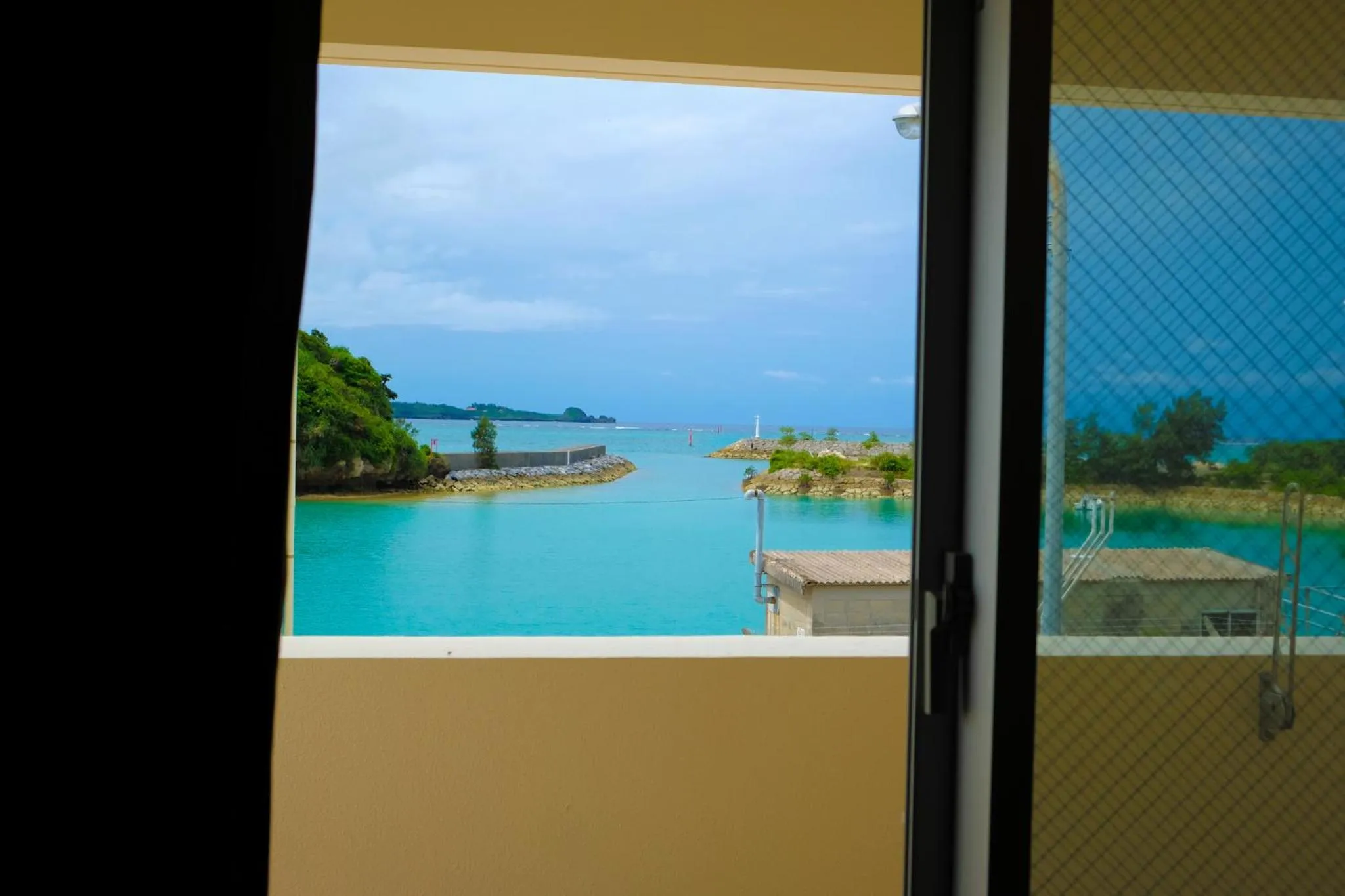 Sea view in Blue Entrance