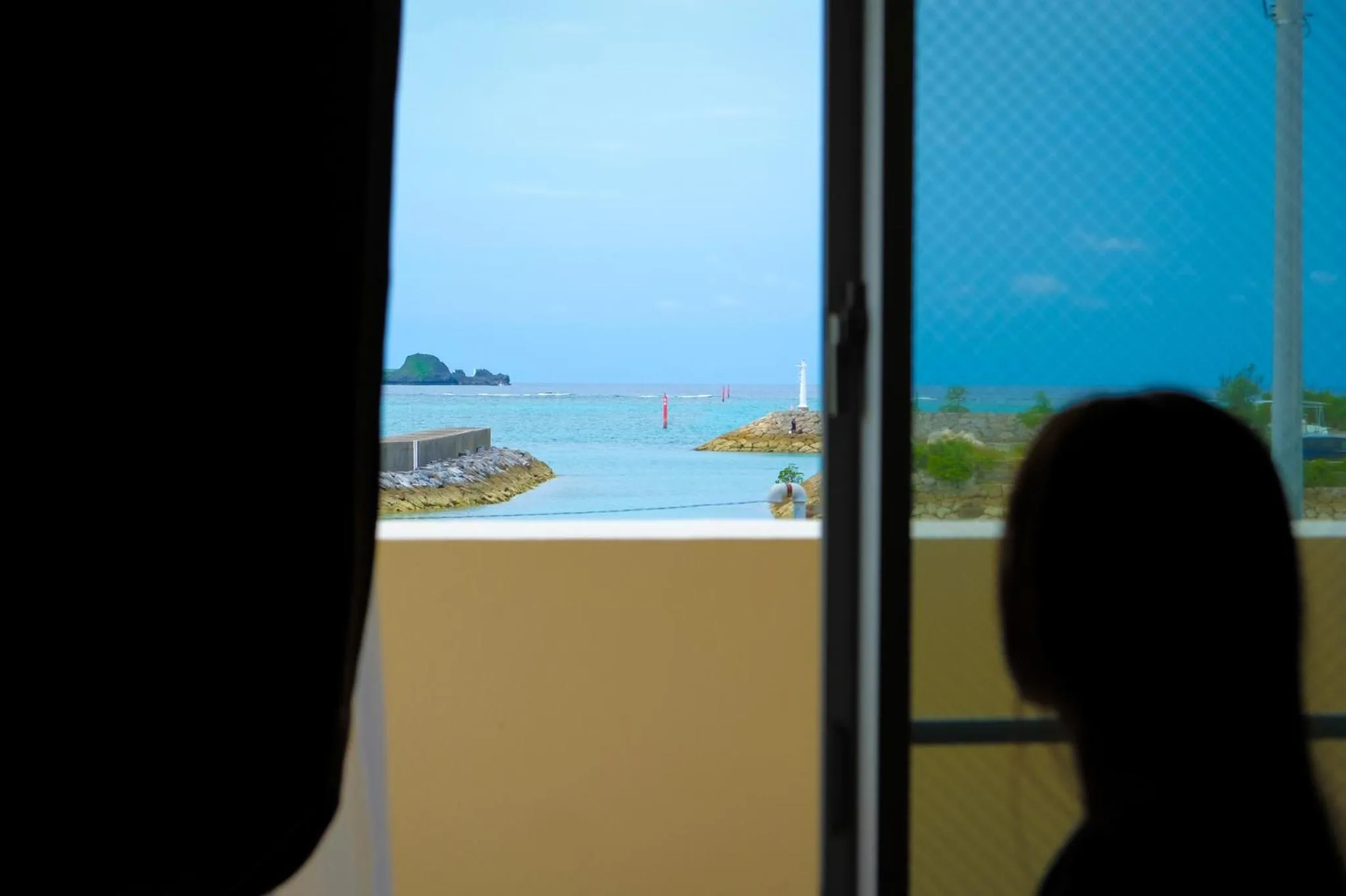 Sea view in Blue Entrance